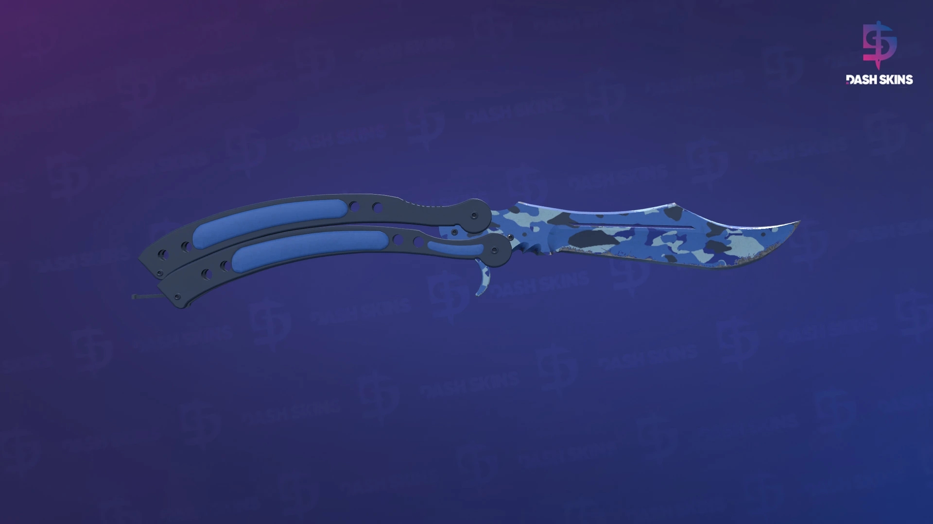 ★ Butterfly Knife | Bright Water (Field-Tested) Screenshot Playside