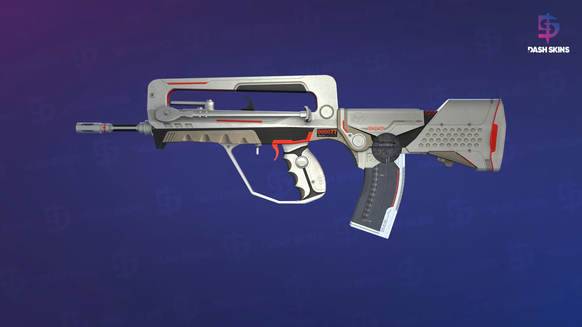 StatTrak™ FAMAS | Mecha Industries (Field-Tested) Screenshot Playside