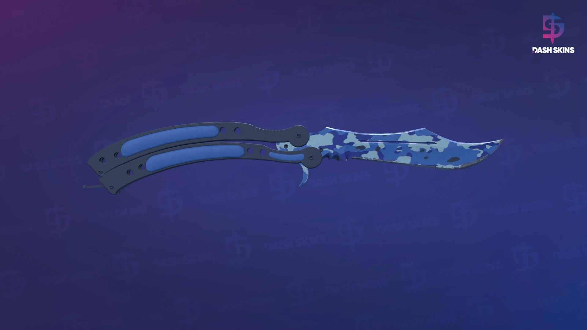 ★ Butterfly Knife | Bright Water (Field-Tested) Screenshot Playside