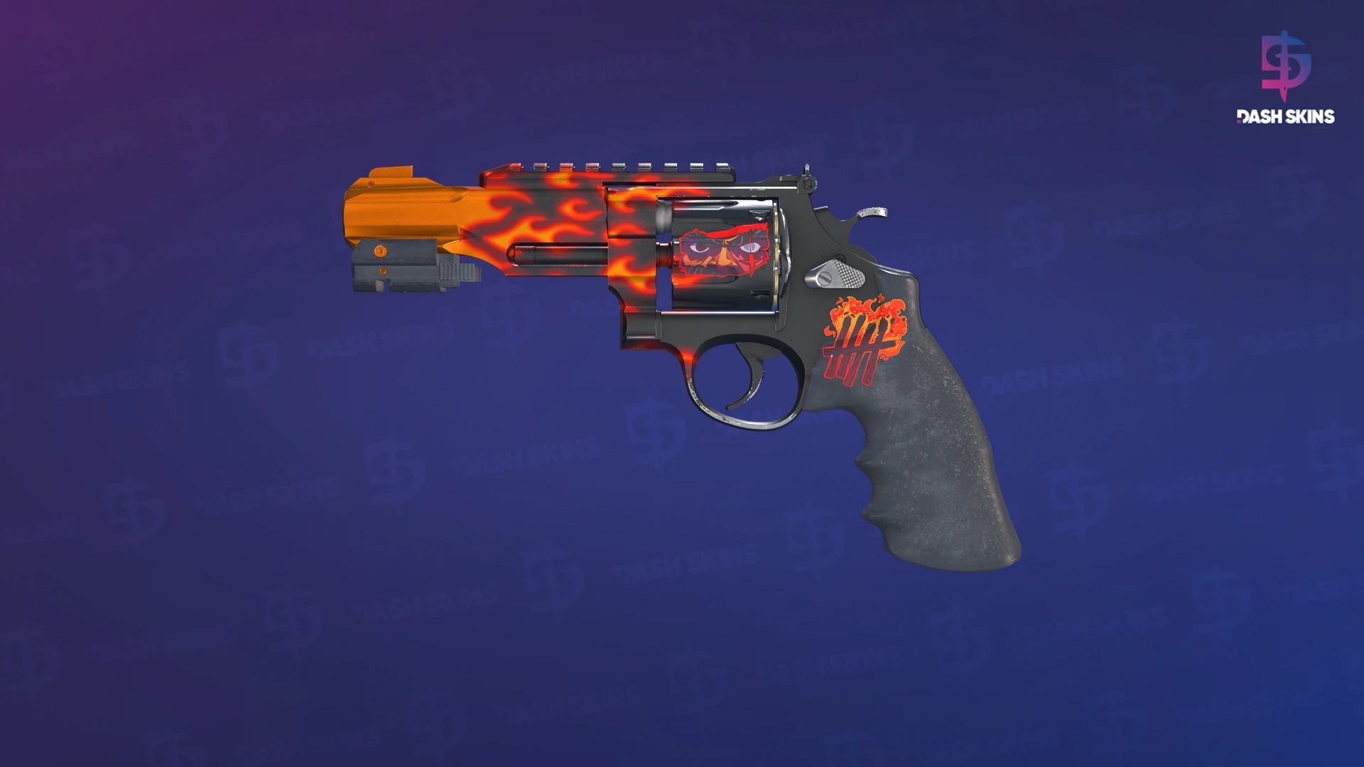 R8 Revolver | Blaze (Factory New) Screenshot Playside