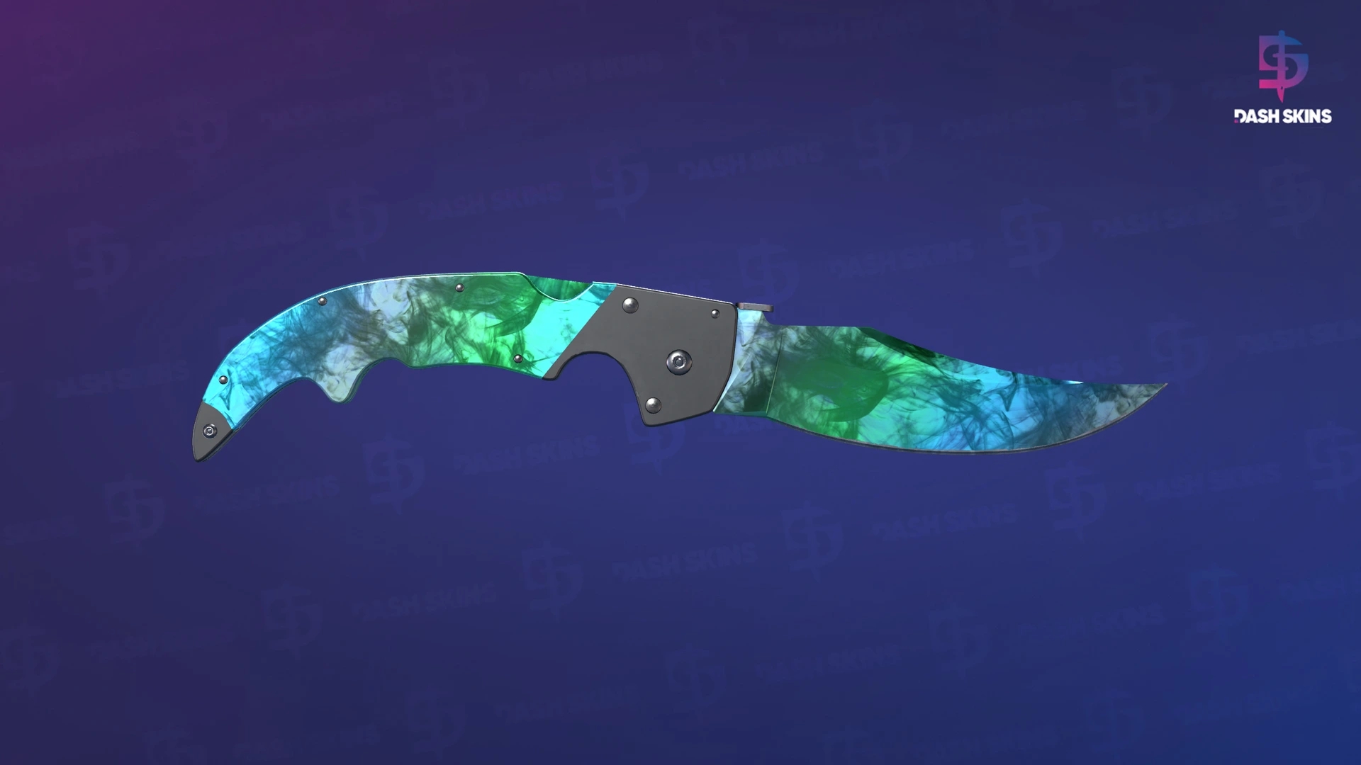 ★ Falchion Knife | Gamma Doppler (Factory New) - Phase 3 Screenshot Playside