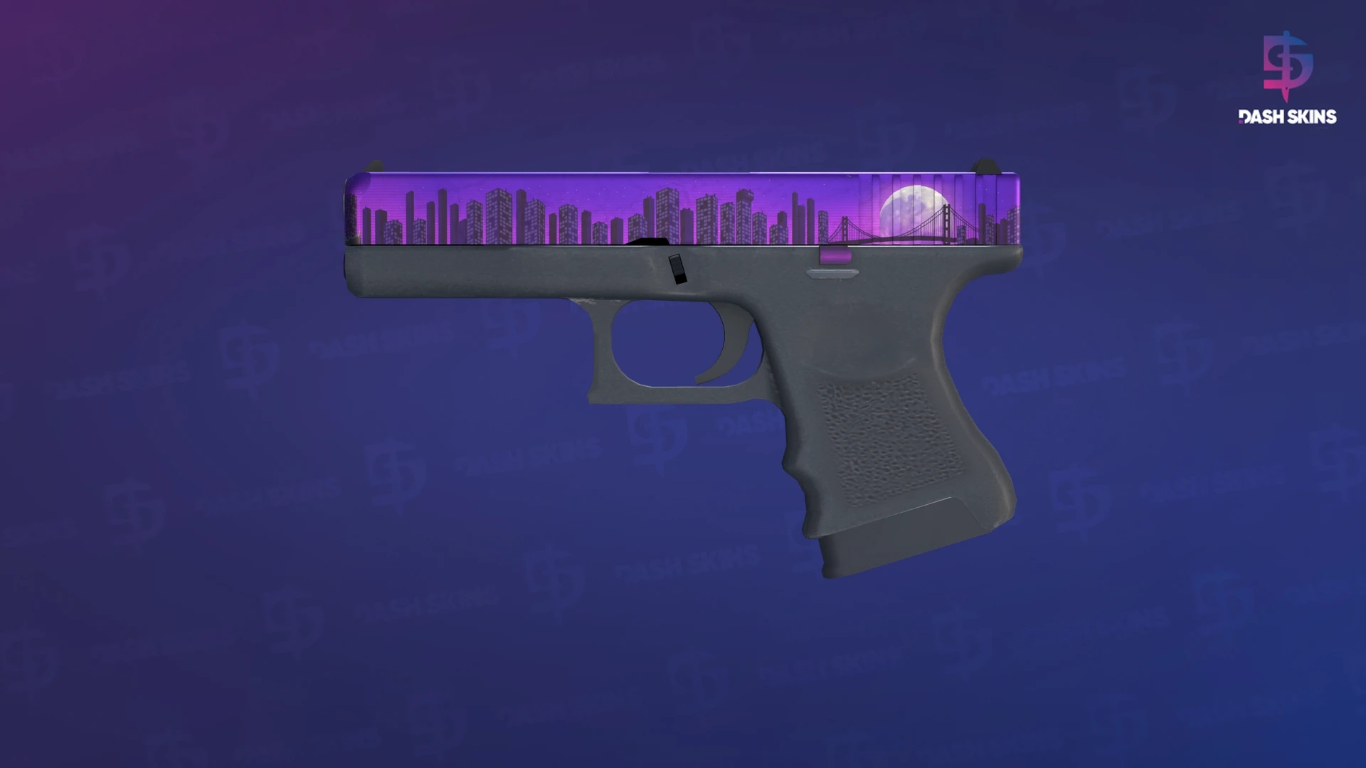 Glock-18 | Moonrise (Factory New) Screenshot Playside