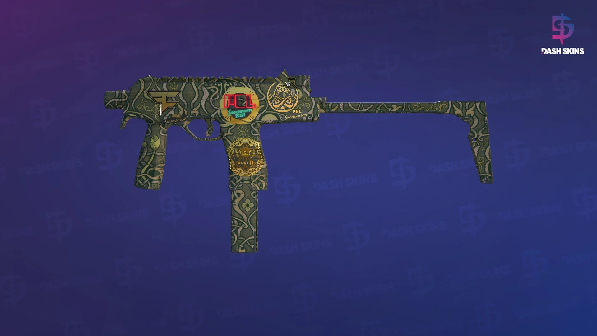 Souvenir MP9 | Old Roots (Minimal Wear) Screenshot Playside