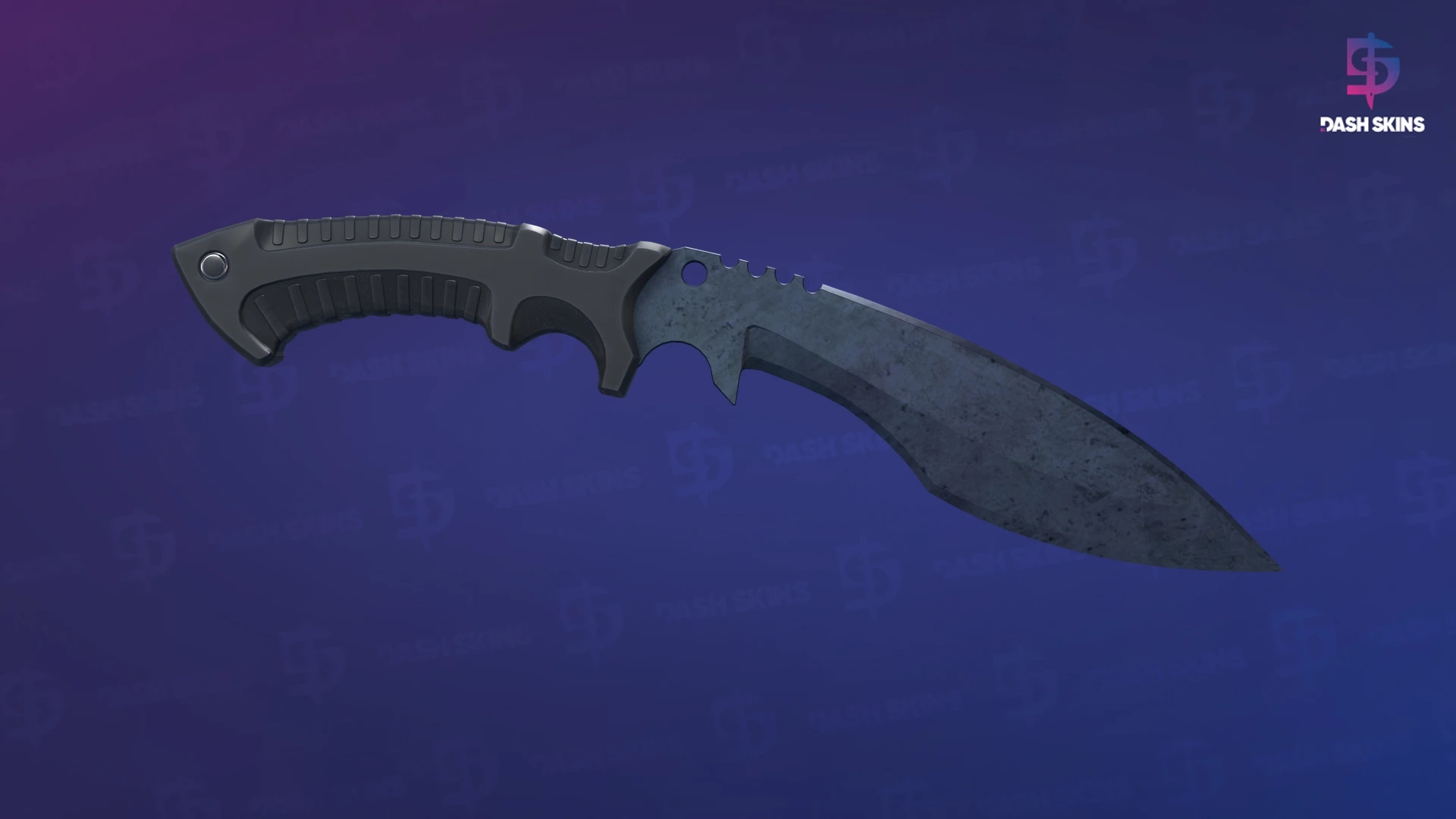 ★ Kukri Knife | Blue Steel (Field-Tested) Screenshot Playside