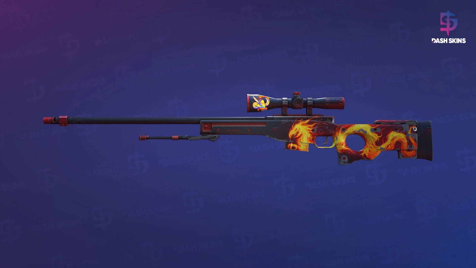 AWP | Wildfire (Field-Tested) Screenshot Playside