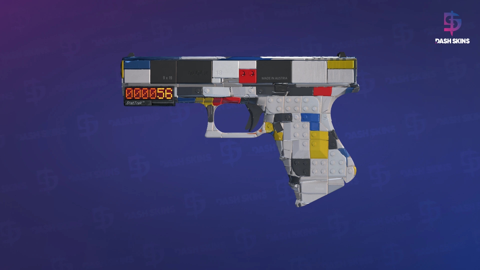StatTrak™ Glock-18 | Block-18 (Factory New) Screenshot Playside