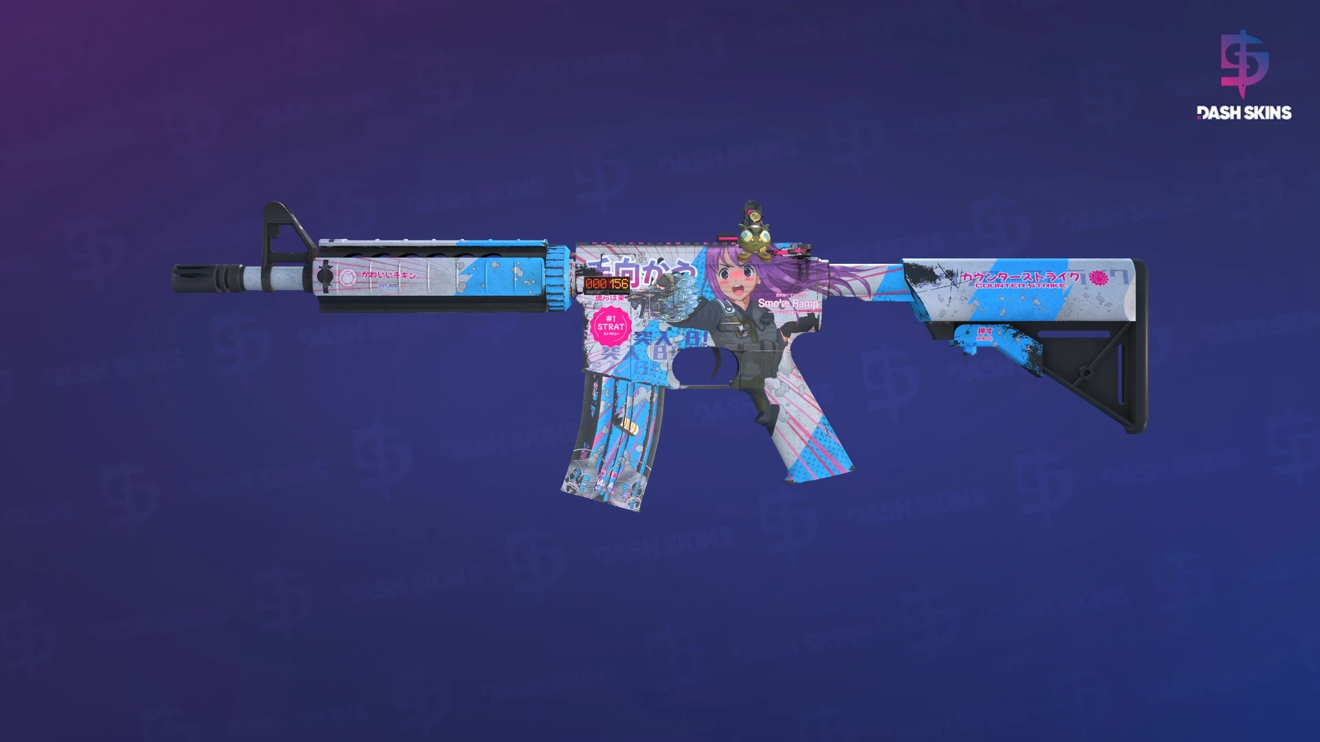 StatTrak™ M4A4 | Temukau (Field-Tested) Screenshot Playside