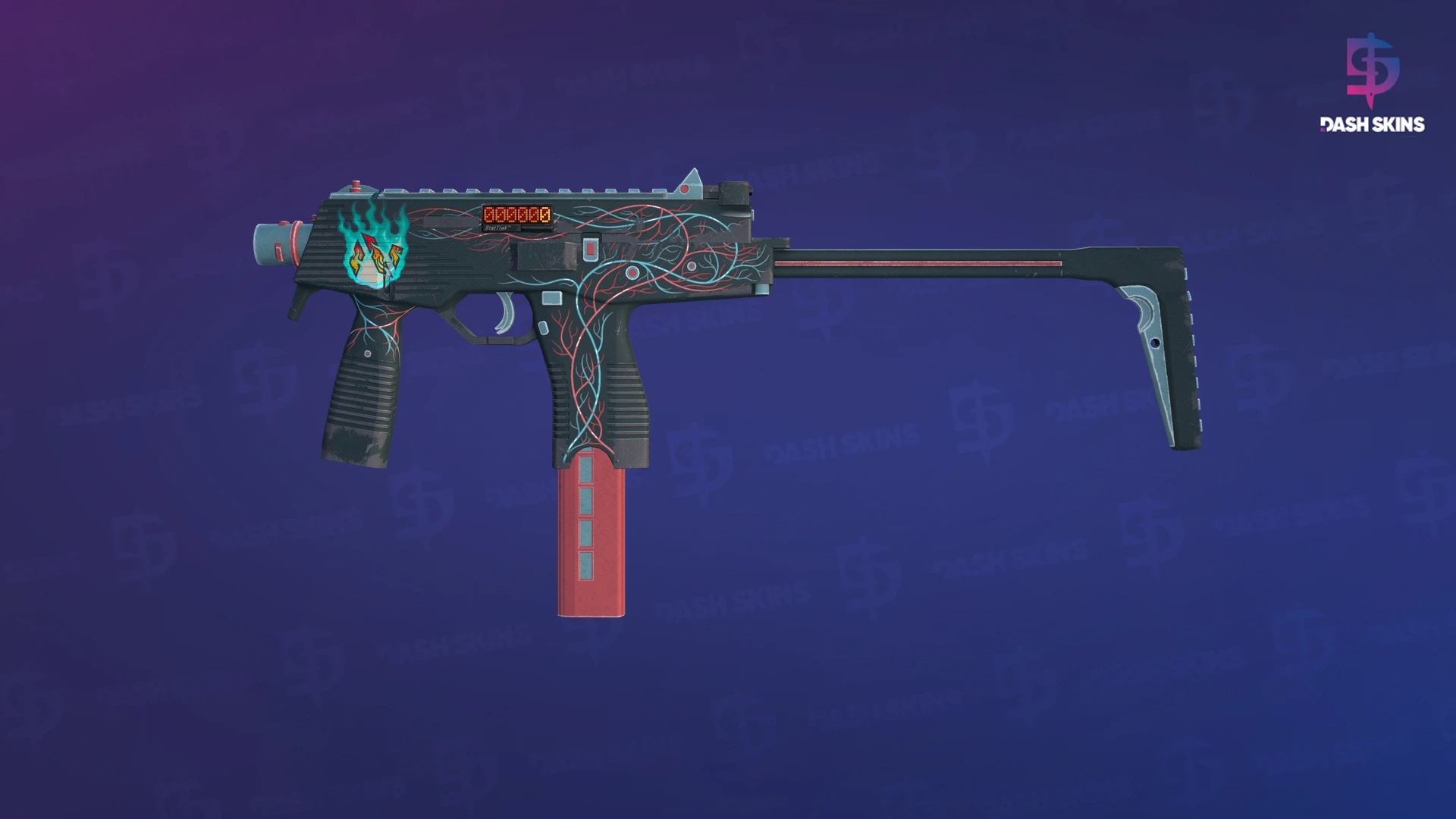 StatTrak™ MP9 | Capillary (Field-Tested) Screenshot Playside