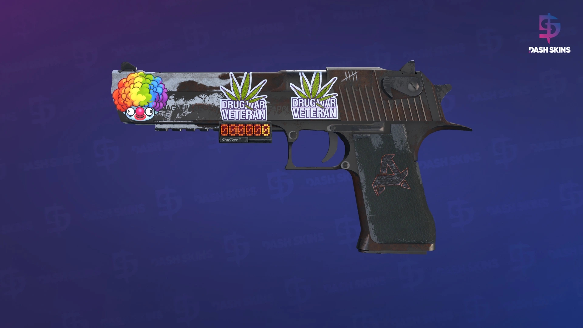 StatTrak™ Desert Eagle | Oxide Blaze (Well-Worn) Screenshot Playside