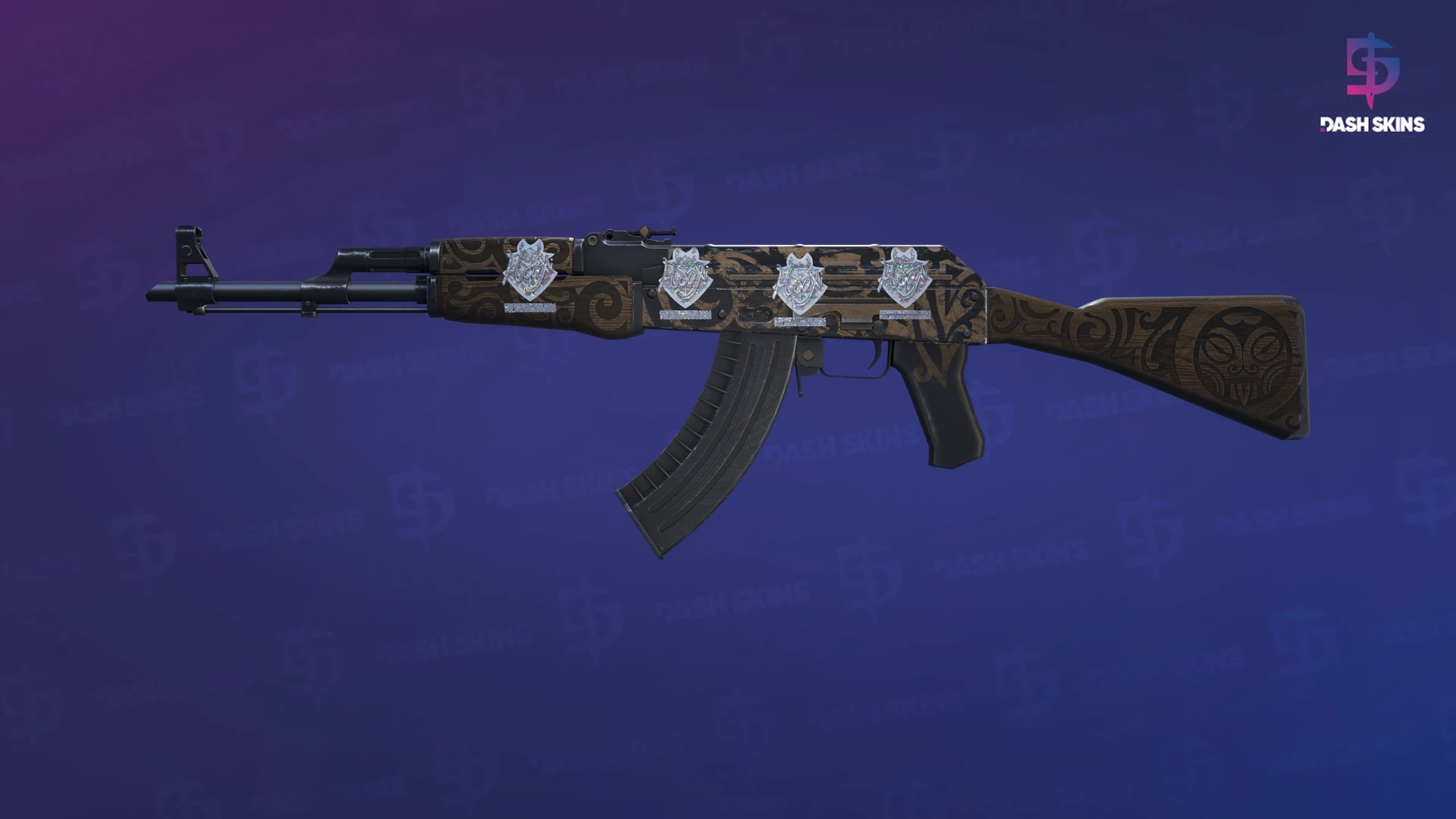 AK-47 | Uncharted (Field-Tested) Screenshot Playside