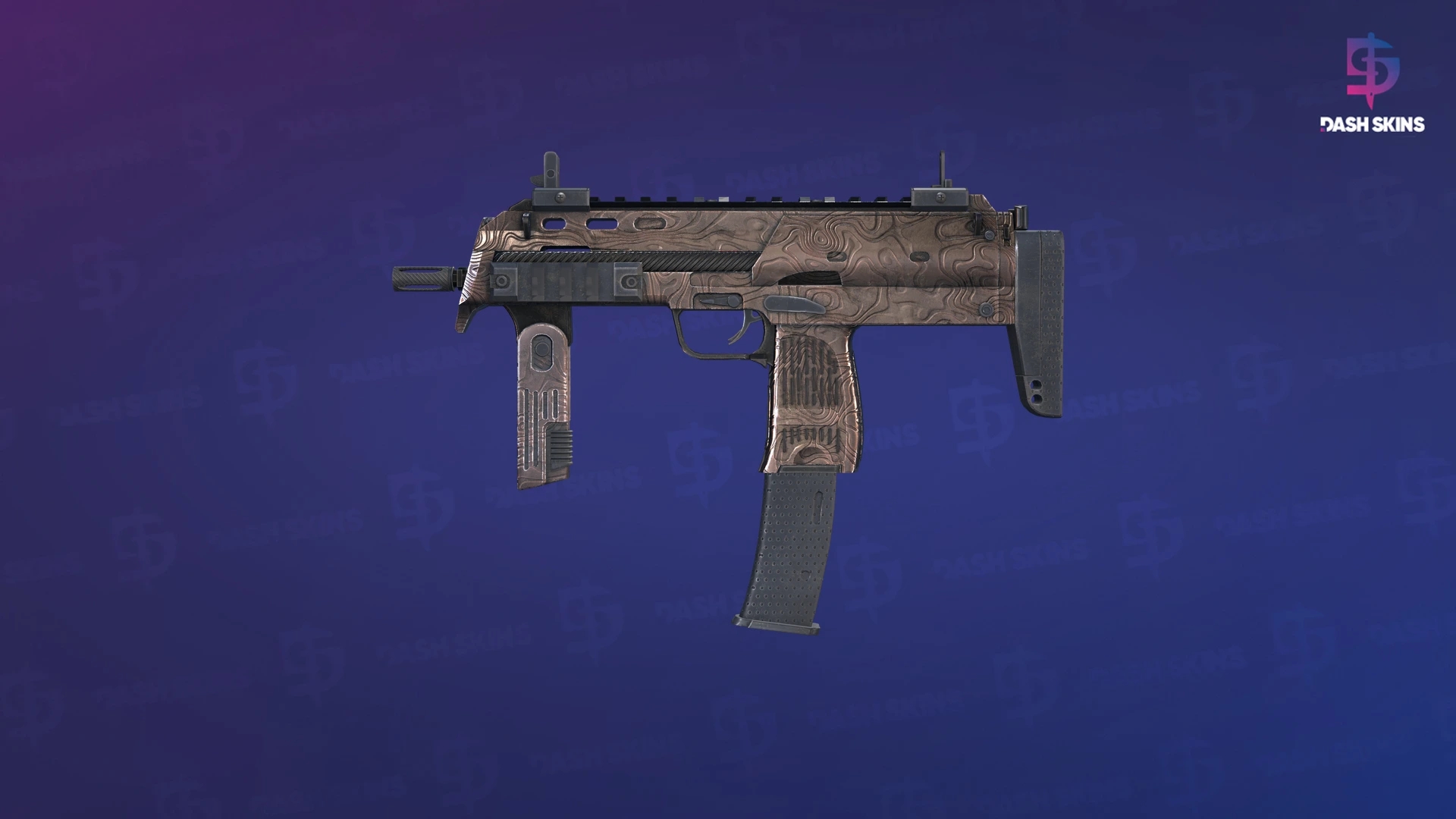 MP7 | Sunbaked (Factory New) Screenshot Playside