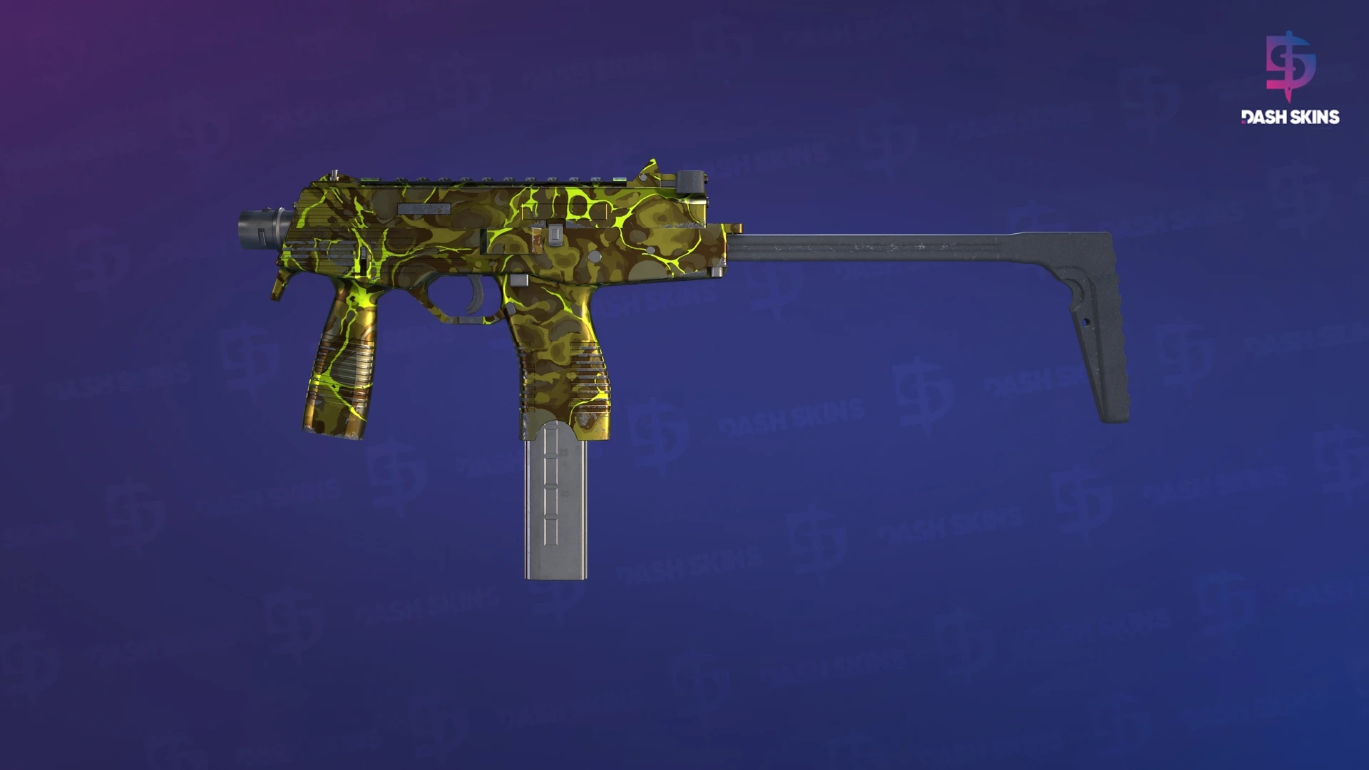 MP9 | Bioleak (Minimal Wear) Screenshot Playside