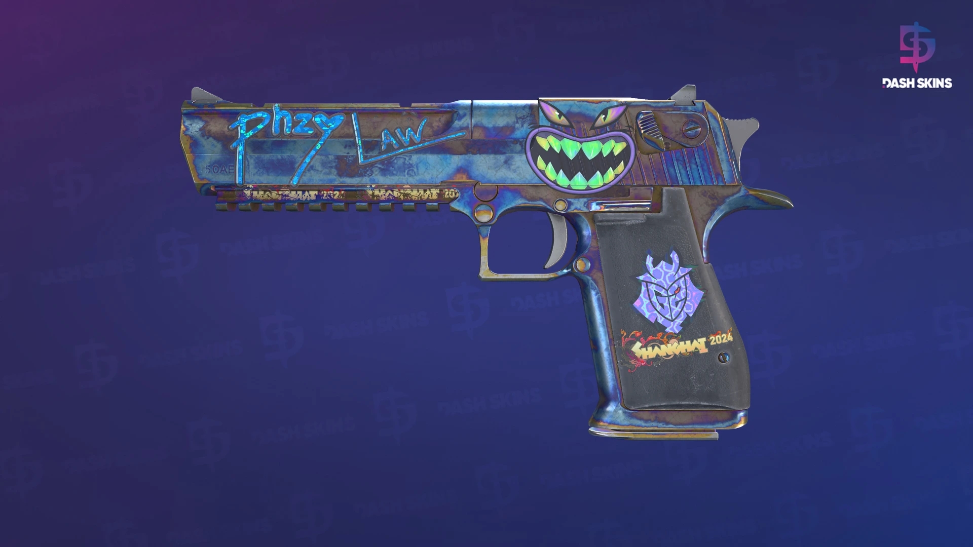 Desert Eagle | Heat Treated (Well-Worn) Screenshot Playside