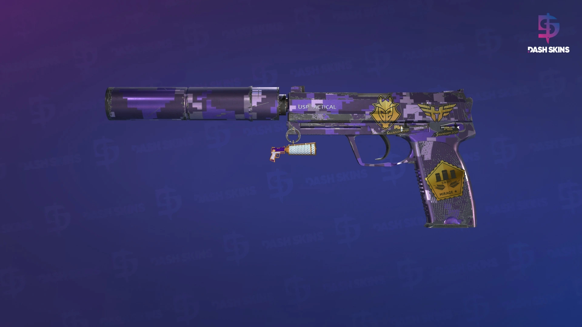 Souvenir USP-S | Purple DDPAT (Field-Tested) Screenshot Playside