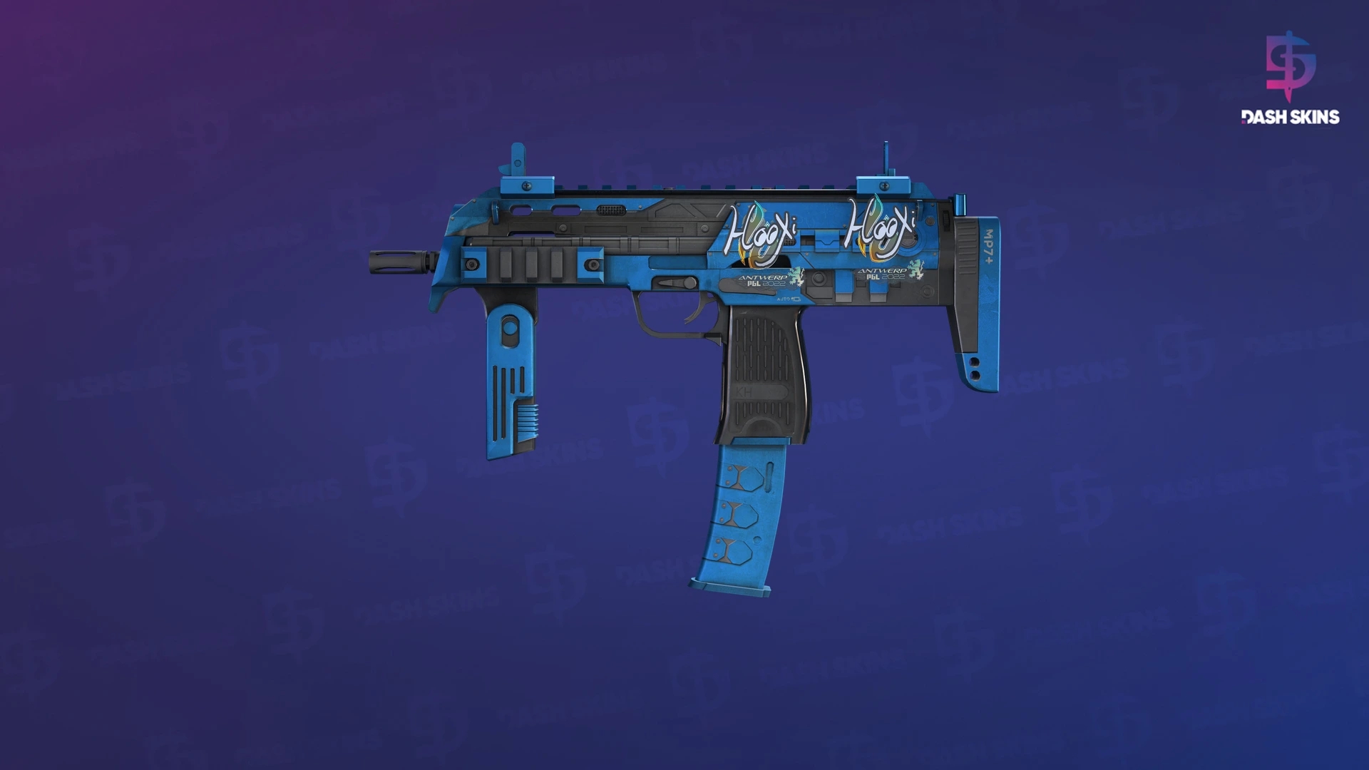MP7 | Cirrus (Minimal Wear) Screenshot Playside