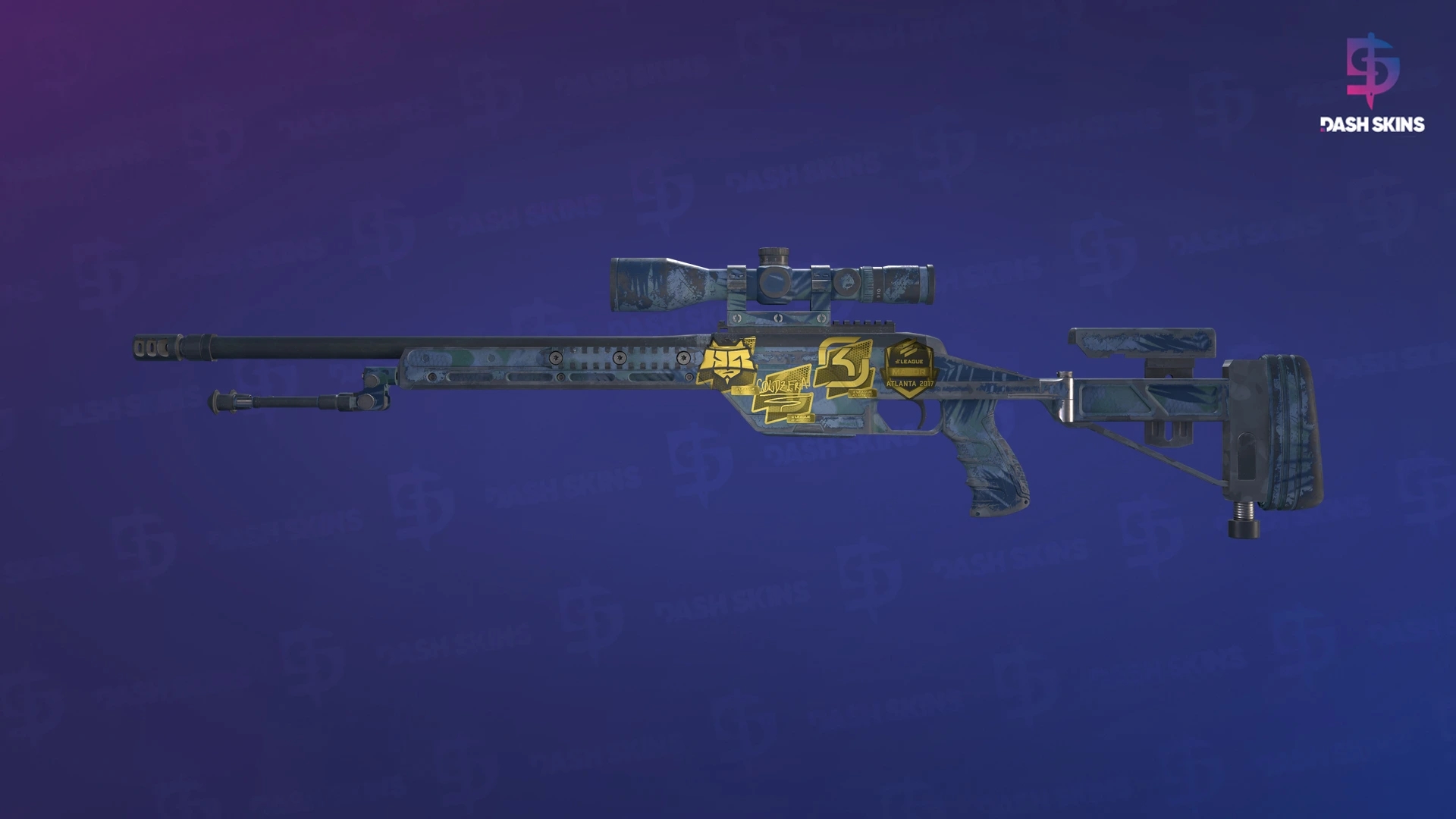 Souvenir SSG 08 | Tropical Storm (Field-Tested) Screenshot Playside