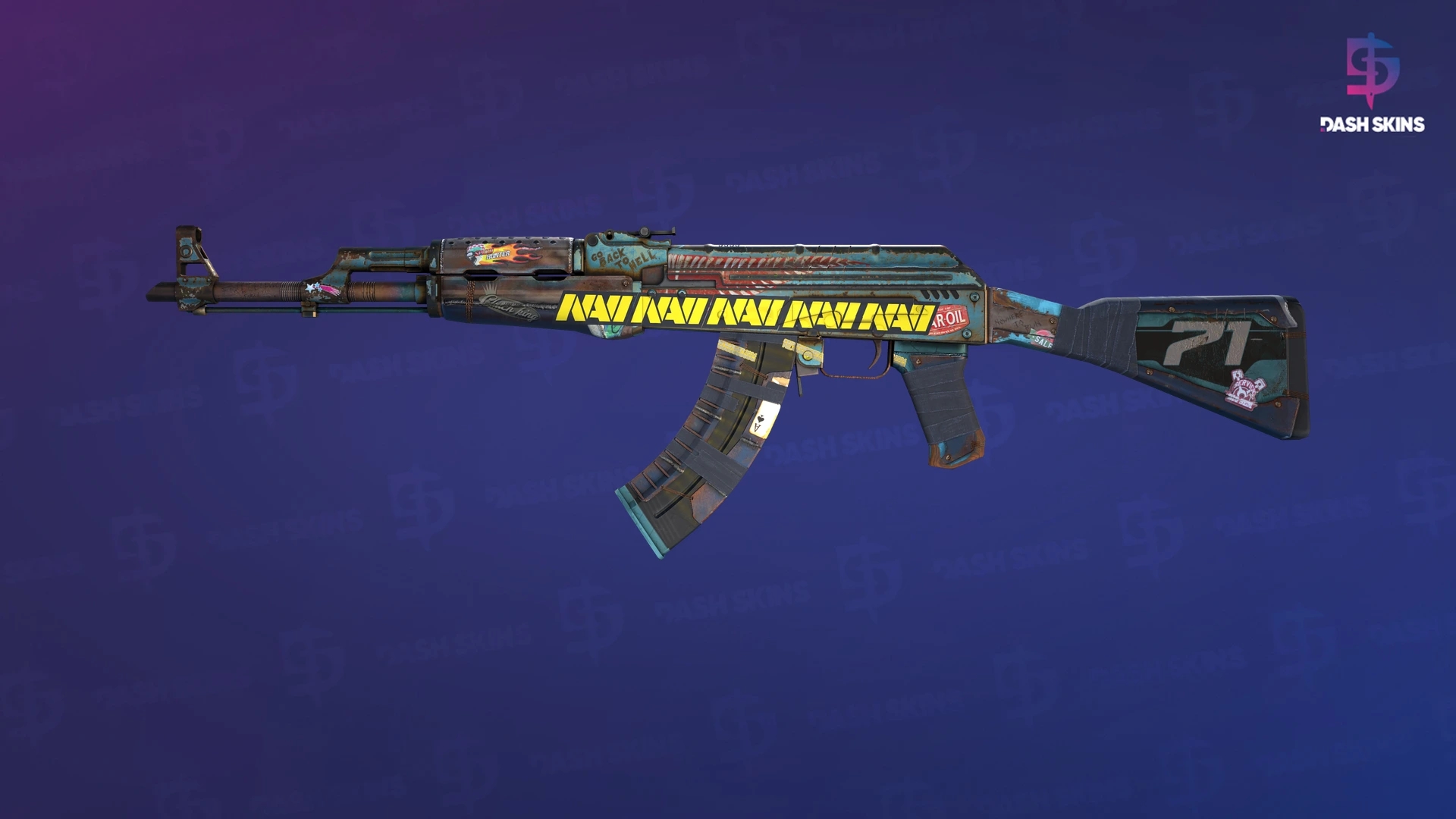 AK-47 | Rat Rod (Minimal Wear) Screenshot Playside