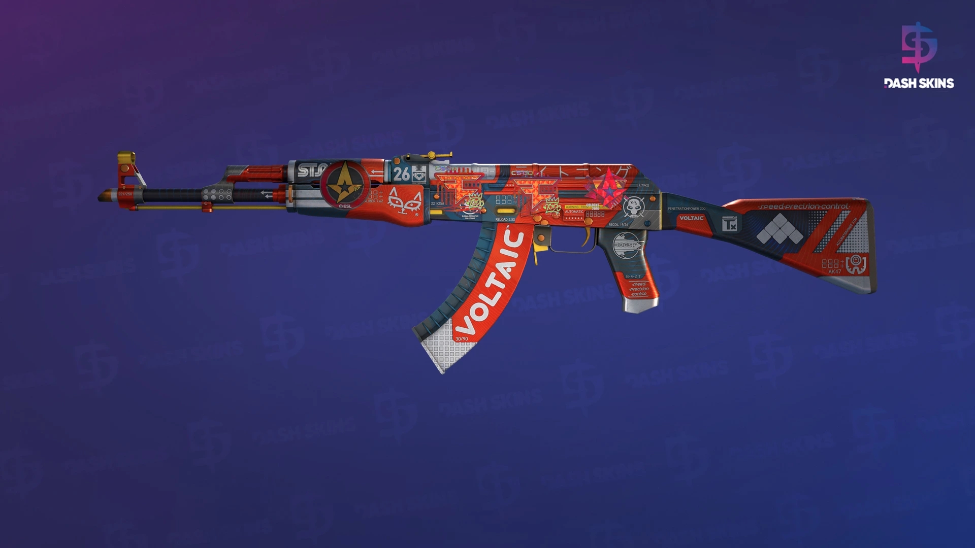 AK-47 | Bloodsport (Field-Tested) Screenshot Playside