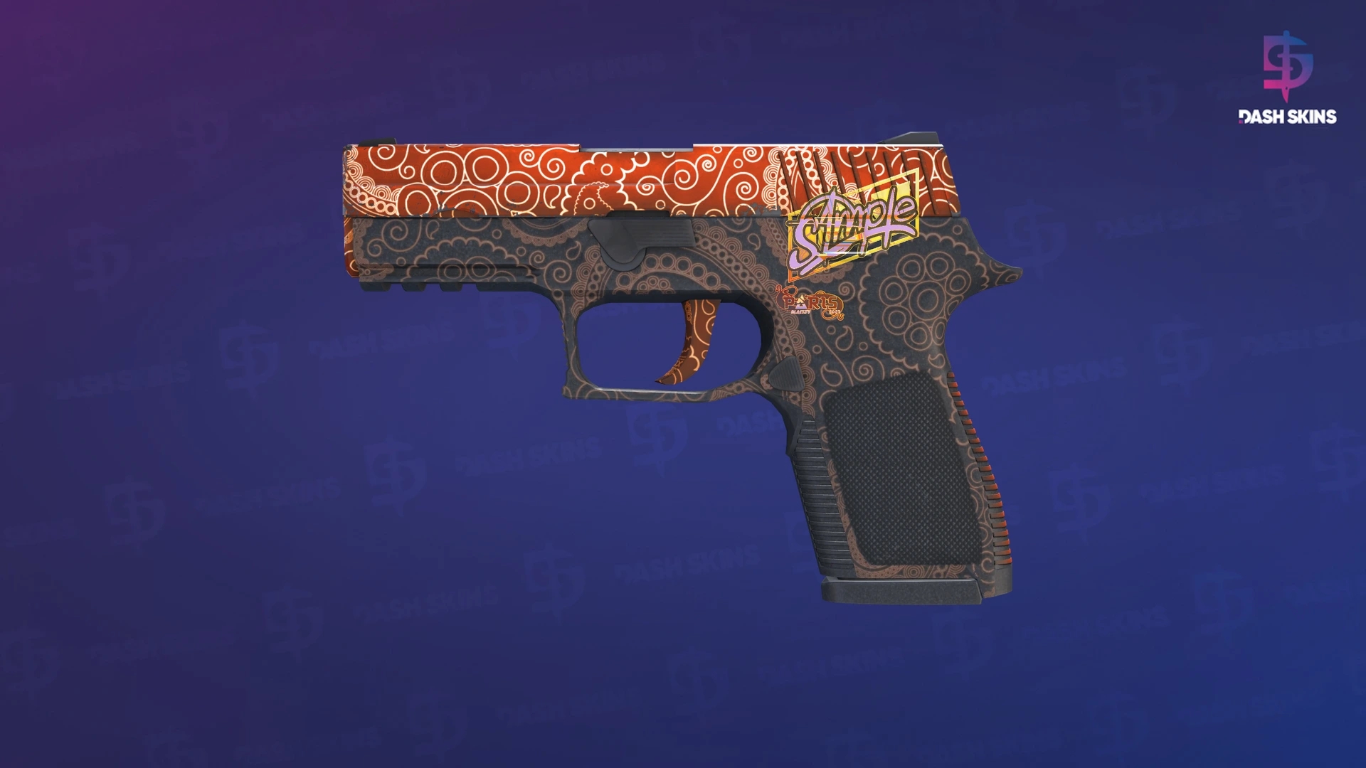 P250 | Mehndi (Minimal Wear) Screenshot Playside