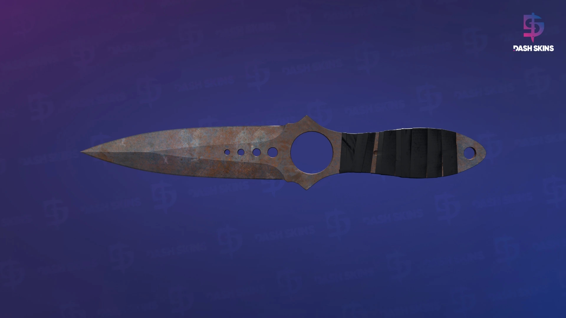 ★ Skeleton Knife | Rust Coat (Battle-Scarred) Screenshot Playside