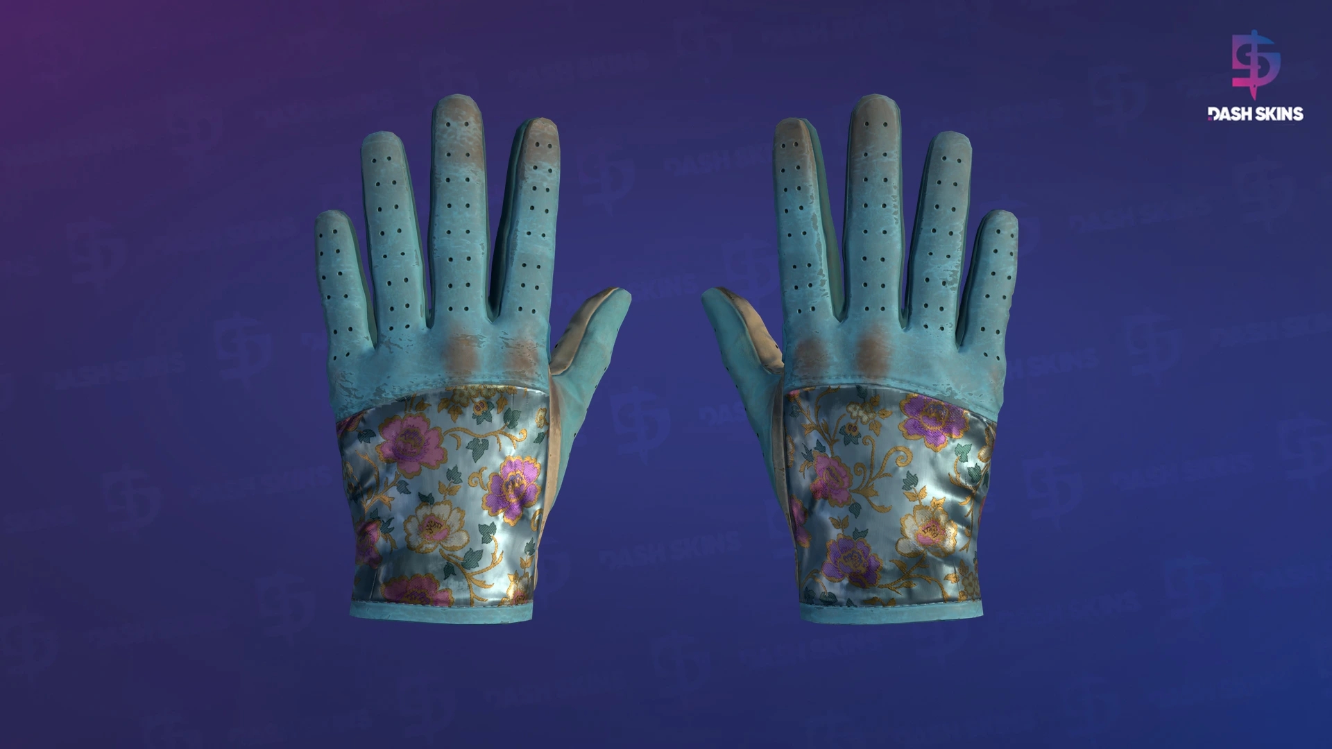 ★ Driver Gloves | Brocade Flowers (Battle-Scarred) Screenshot Playside