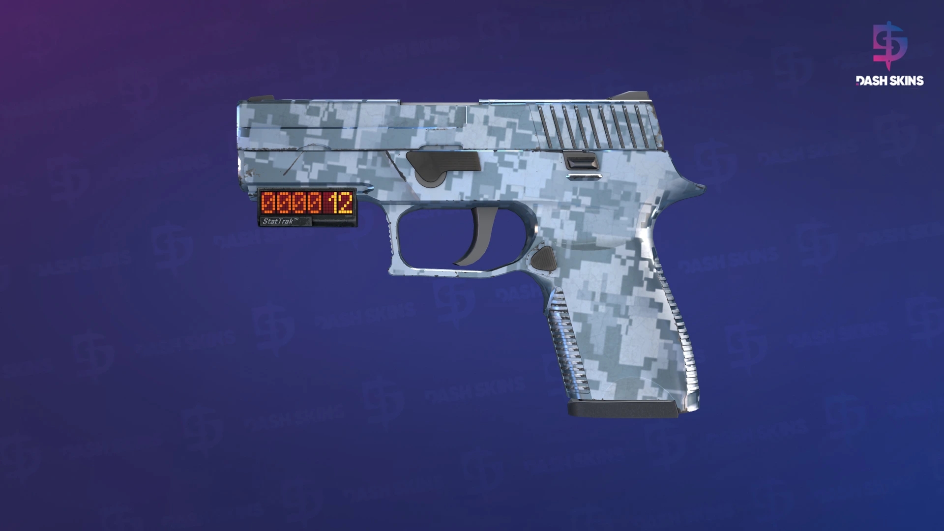 StatTrak™ P250 | Steel Disruption (Minimal Wear) Screenshot Playside