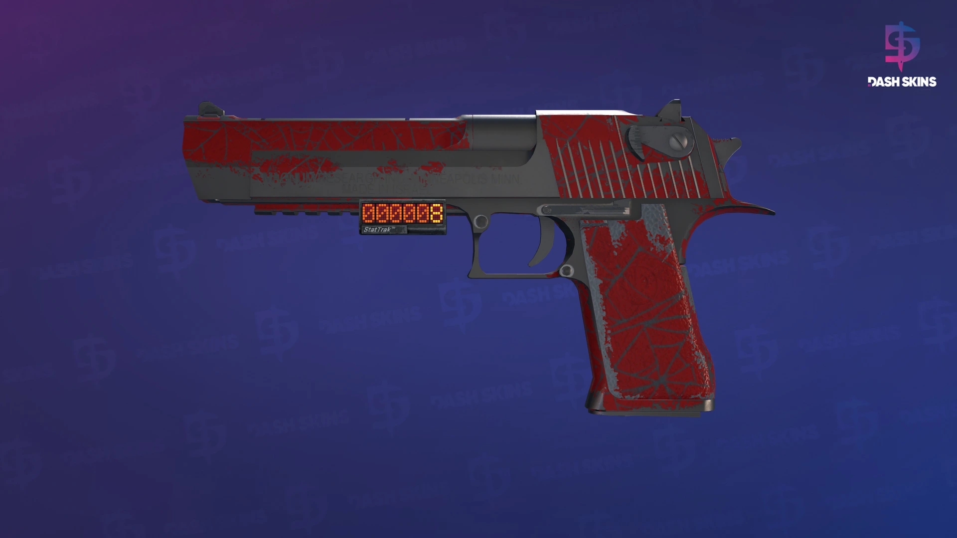 StatTrak™ Desert Eagle | Crimson Web (Battle-Scarred) Screenshot Playside