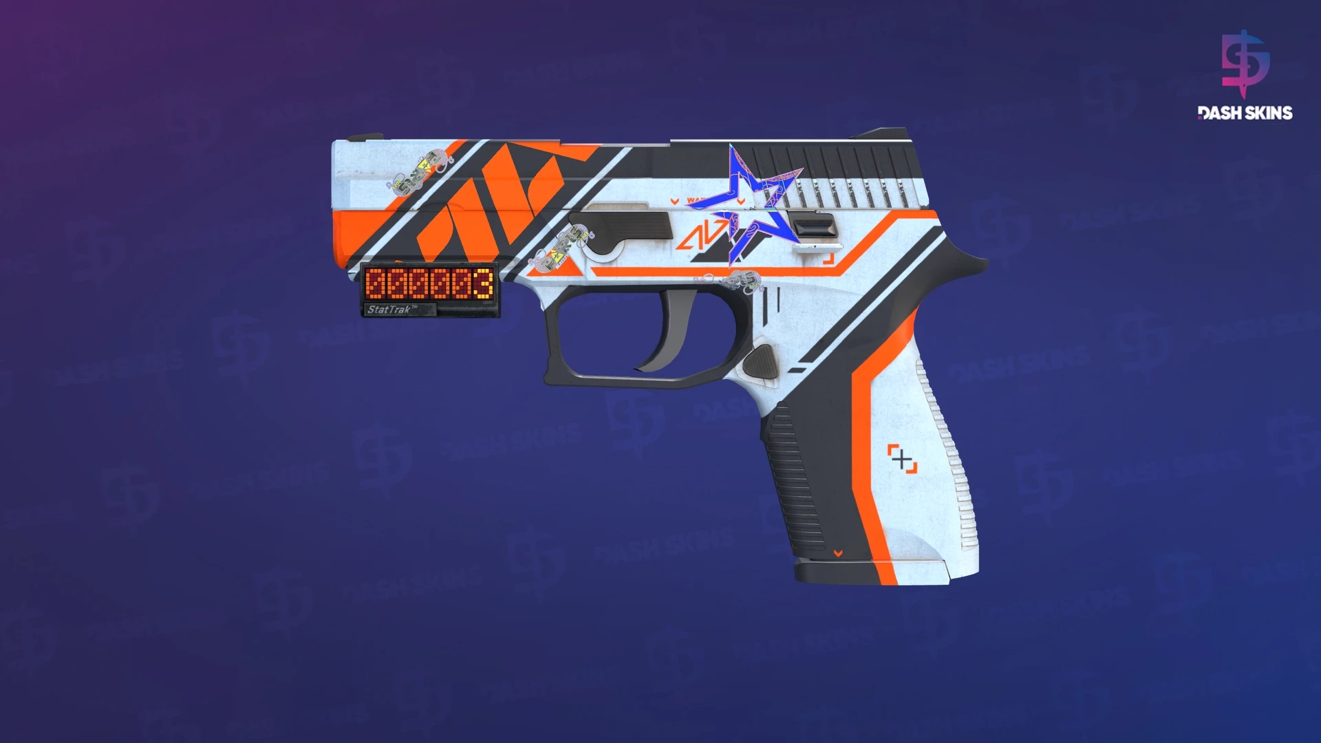 StatTrak™ P250 | Asiimov (Field-Tested) Screenshot Playside