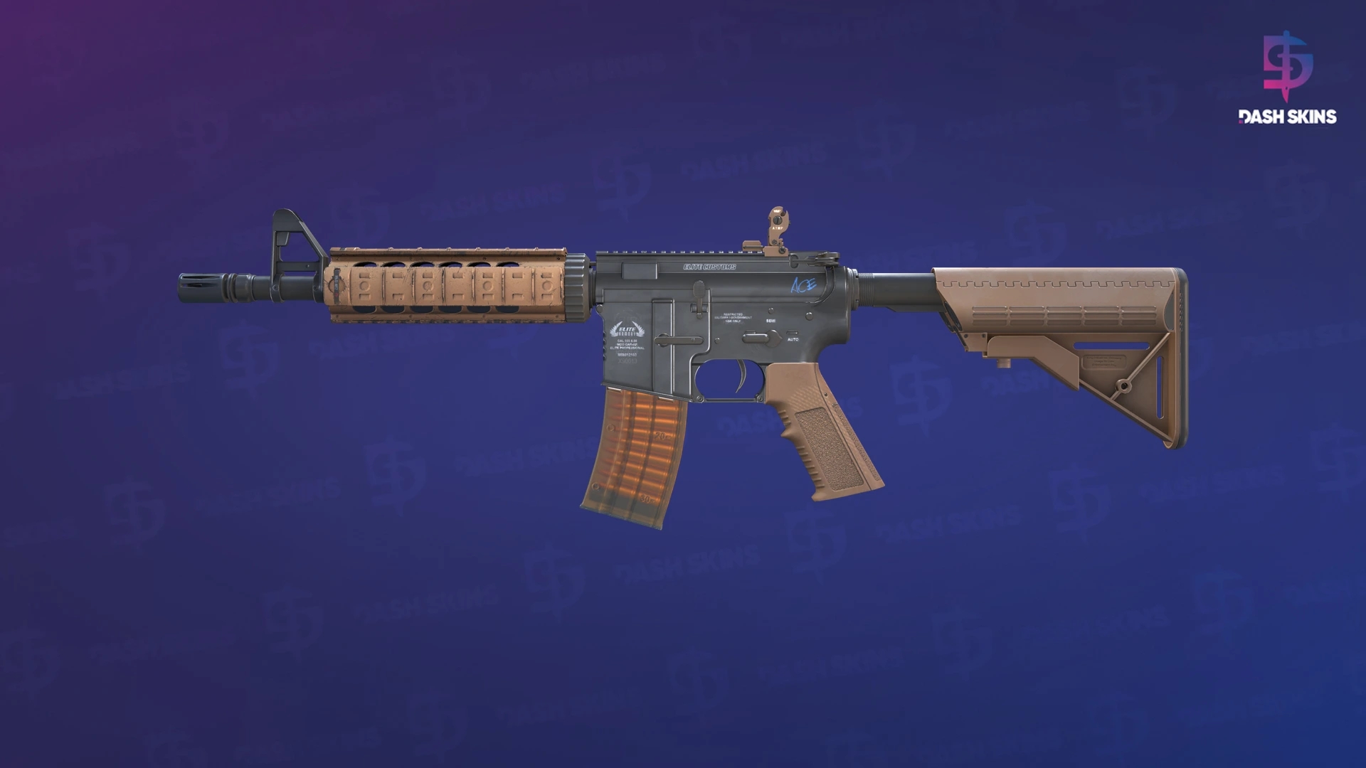 M4A4 | Poly Mag (Factory New) Screenshot Playside