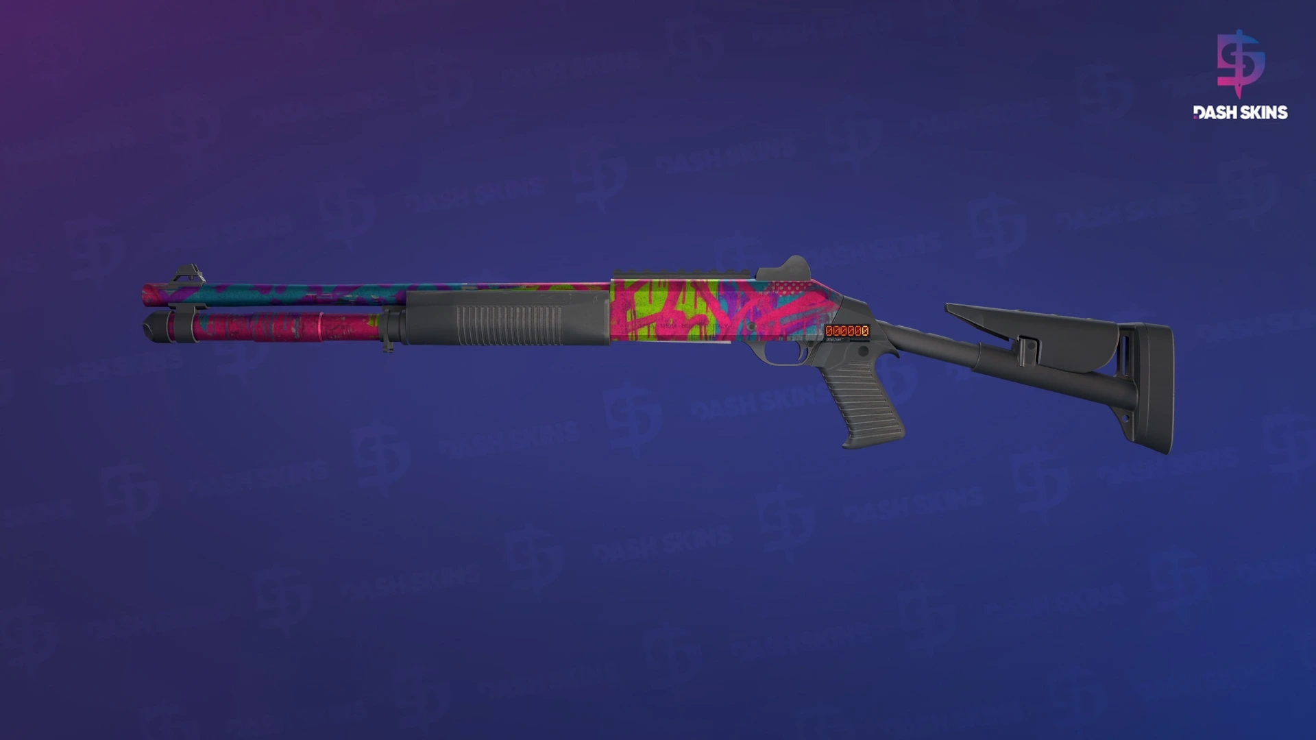 StatTrak™ XM1014 | XOXO (Battle-Scarred) Screenshot Playside