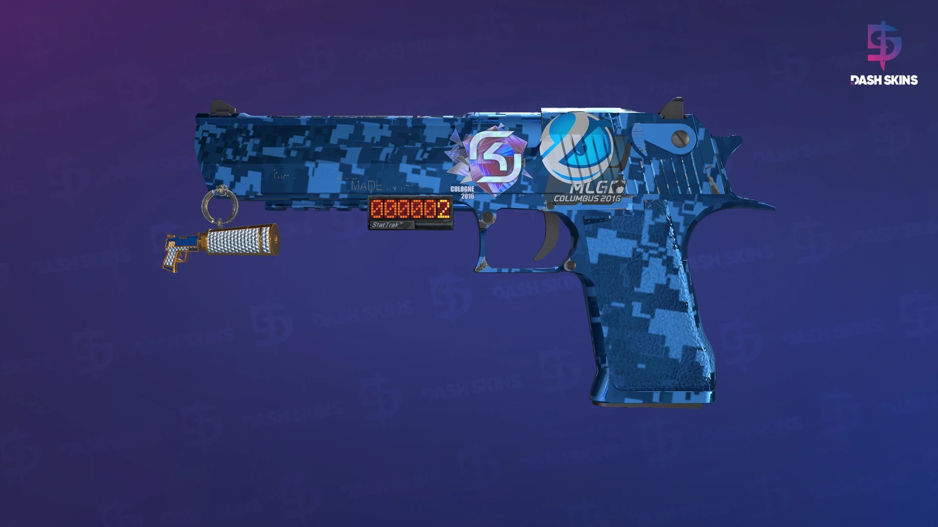 StatTrak™ Desert Eagle | Cobalt Disruption (Factory New) Screenshot Playside