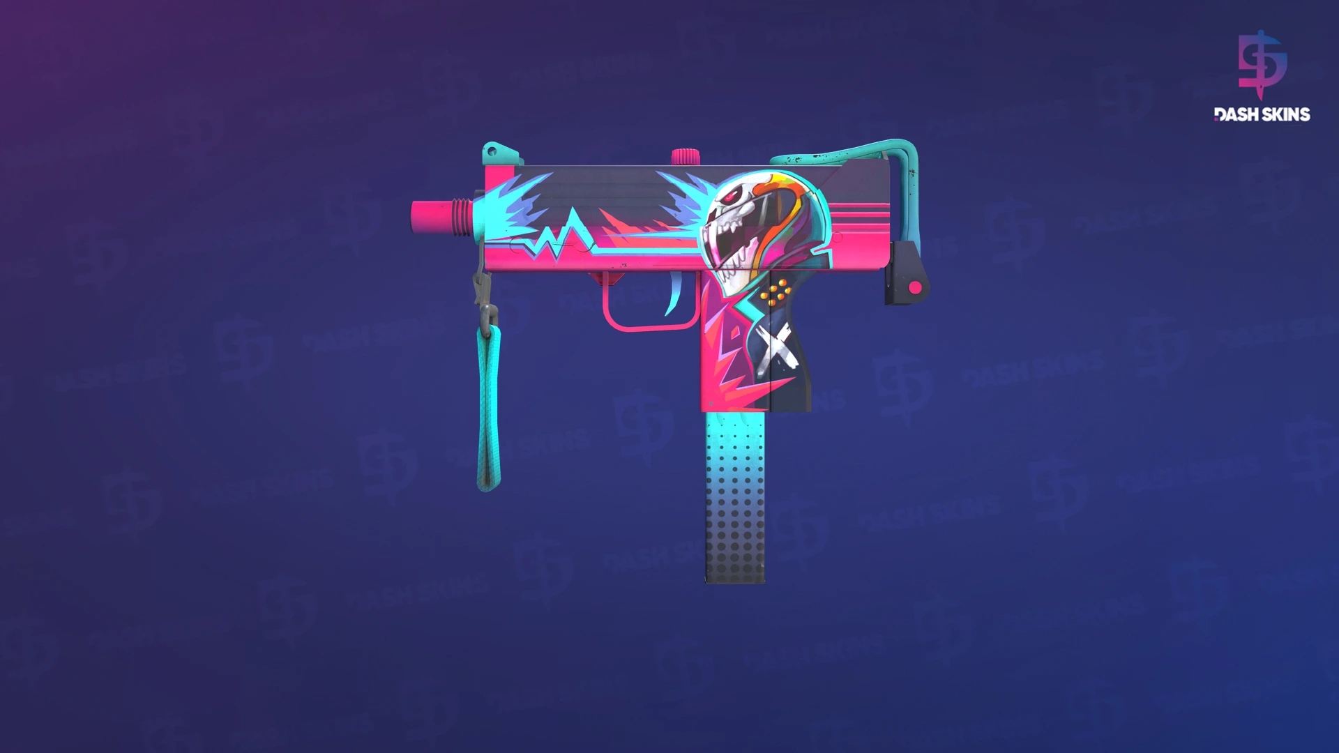MAC-10 | Neon Rider (Field-Tested) Screenshot Playside
