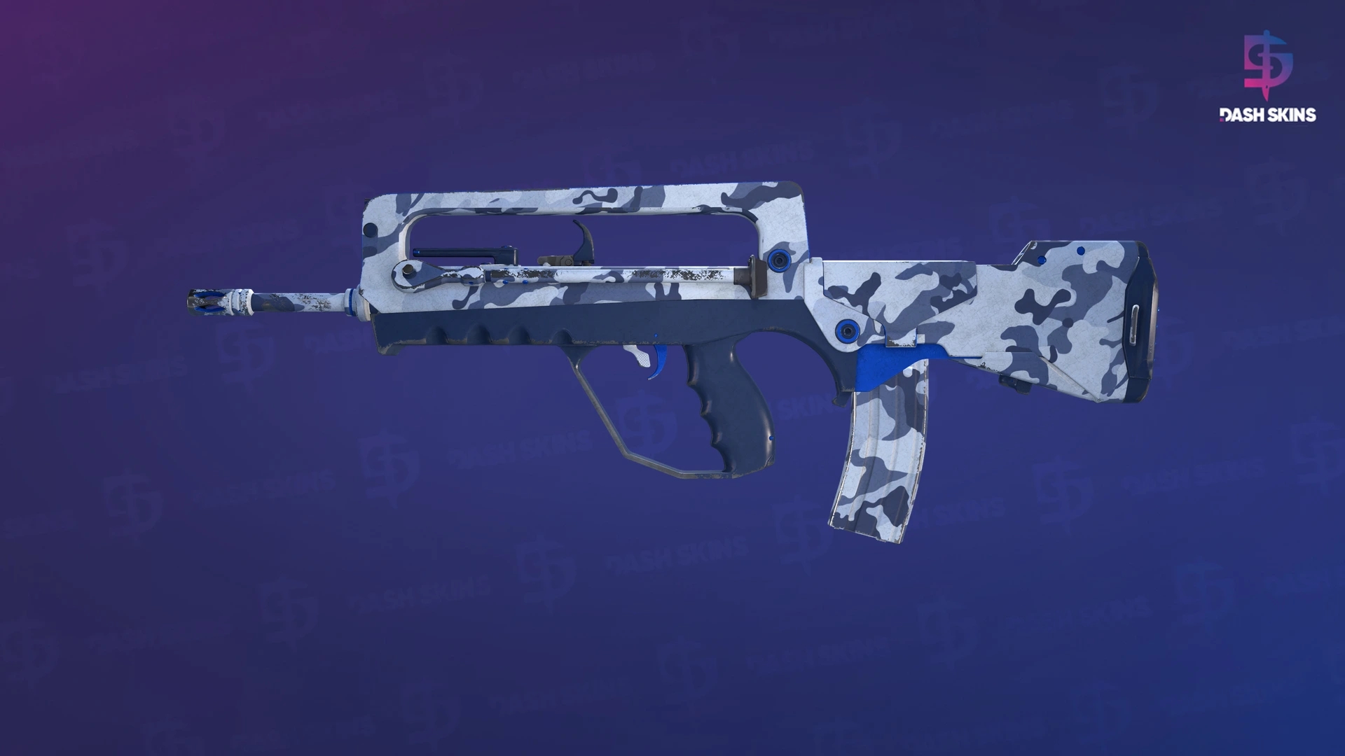 FAMAS | Yeti Camo (Field-Tested) Screenshot Playside