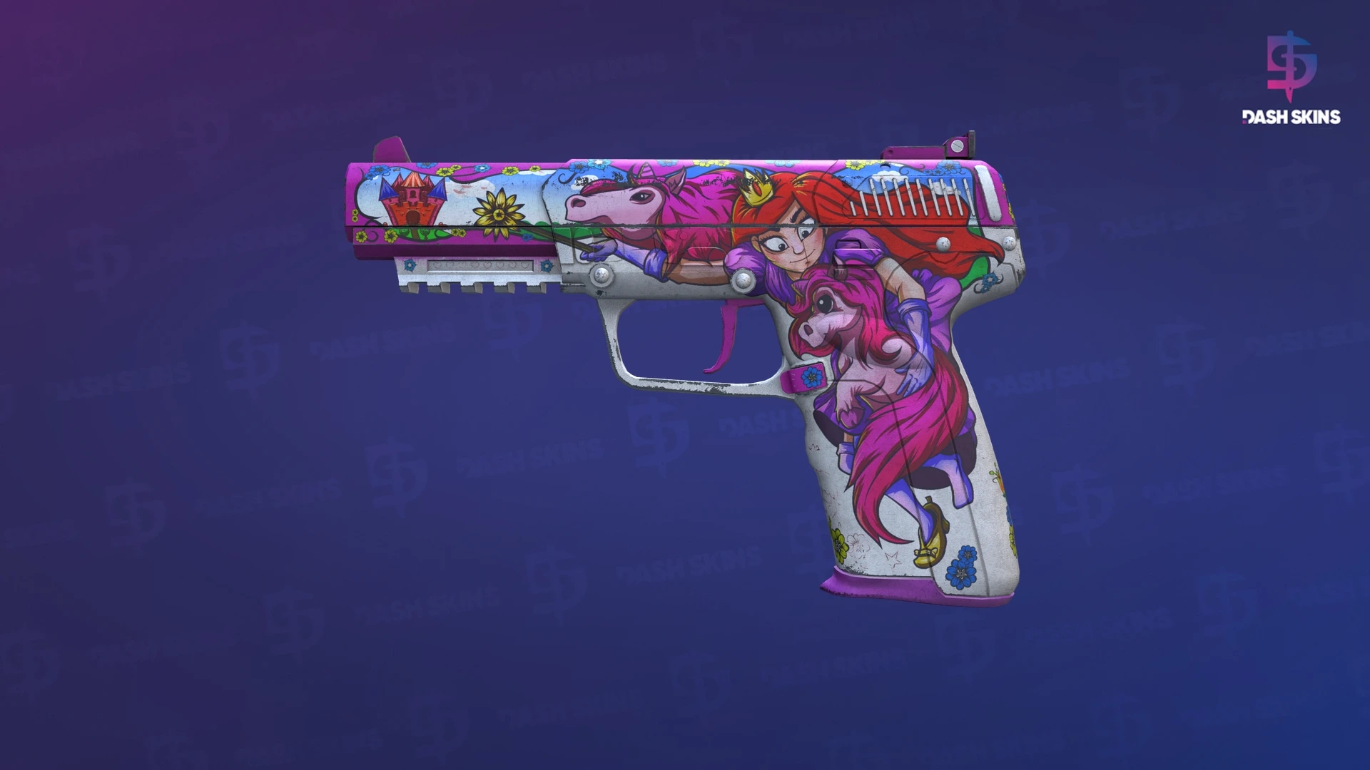 Five-SeveN | Fairy Tale (Well-Worn) Screenshot Playside