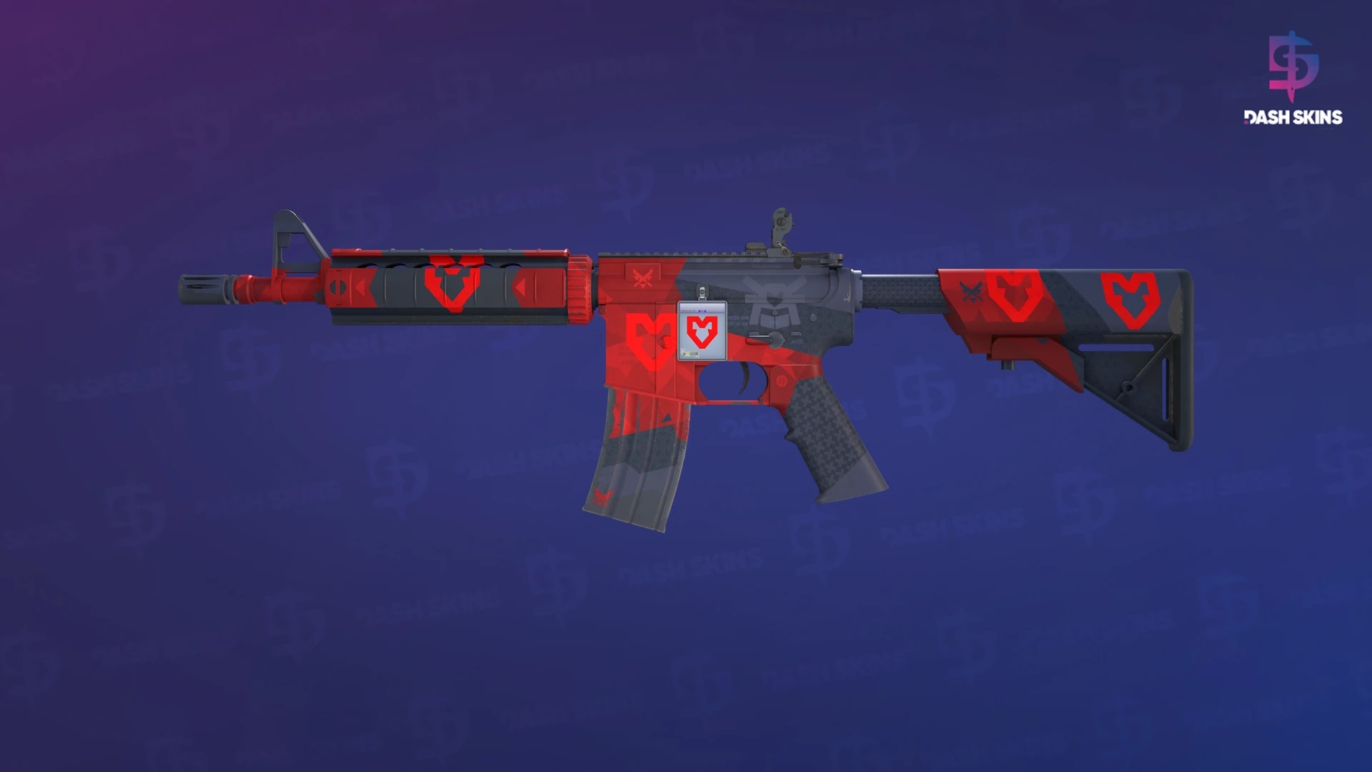 M4A4 | Evil Daimyo (Field-Tested) Screenshot Playside