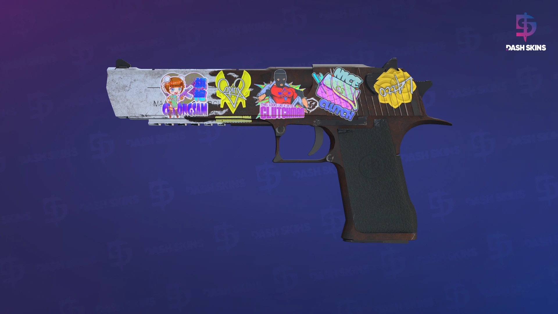 Desert Eagle | Oxide Blaze (Minimal Wear) Screenshot Playside