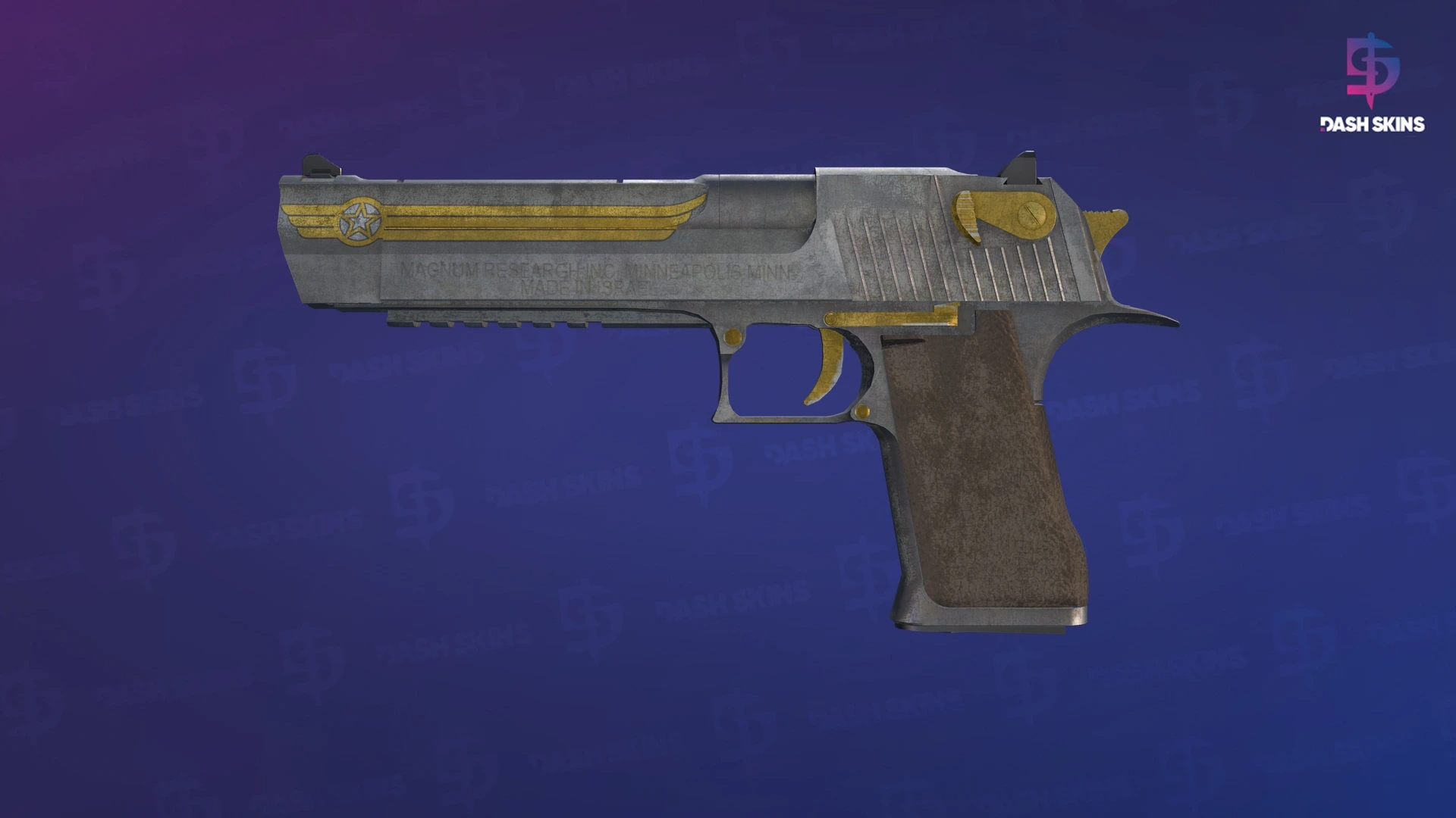 Desert Eagle | Pilot (Battle-Scarred) Screenshot Playside