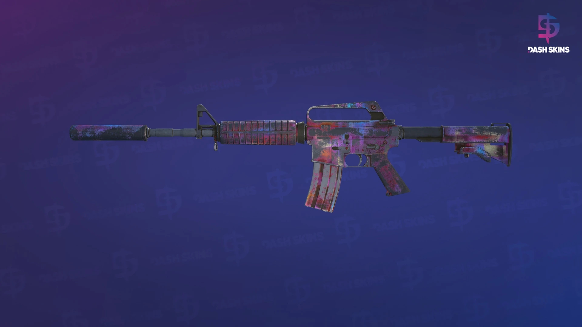 M4A1-S | Glitched Paint (Battle-Scarred) Screenshot Playside