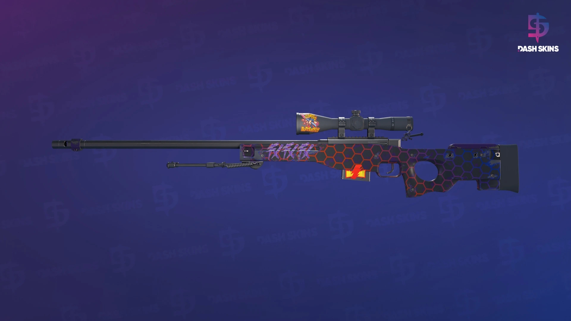 AWP | Electric Hive (Field-Tested) Screenshot Playside