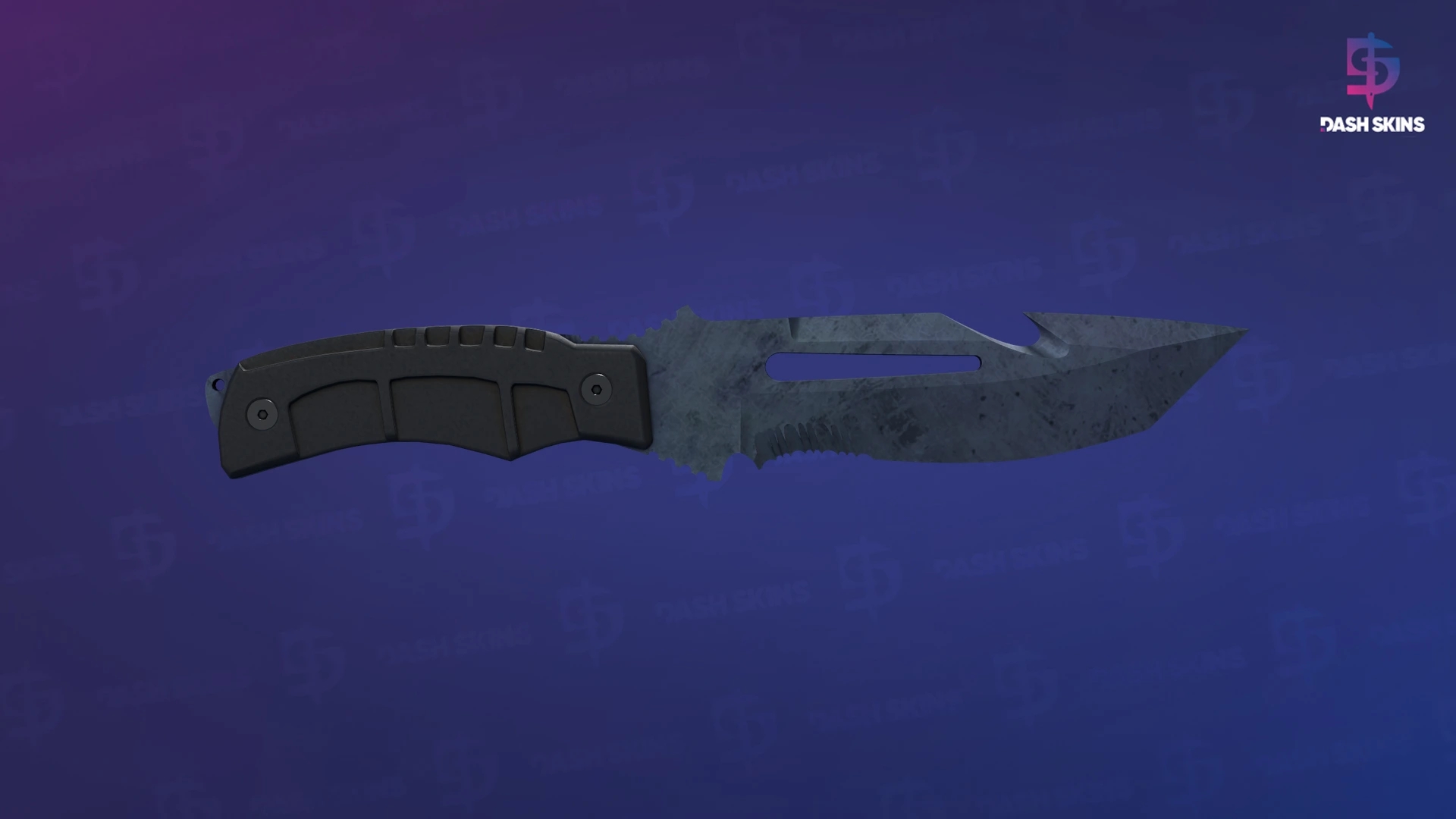 ★ Survival Knife | Blue Steel (Field-Tested) Screenshot Playside