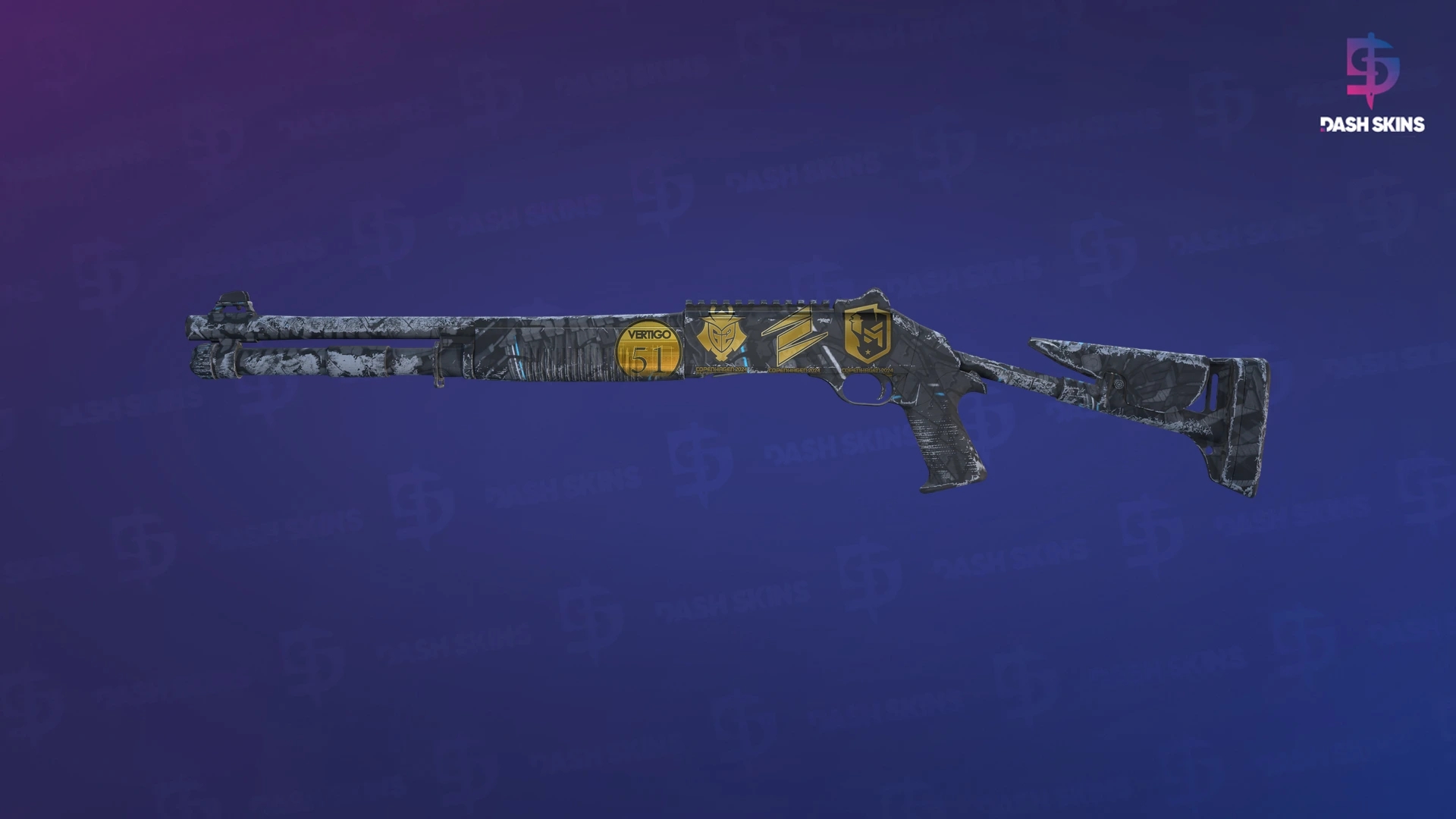 Souvenir XM1014 | Blue Tire (Field-Tested) Screenshot Playside