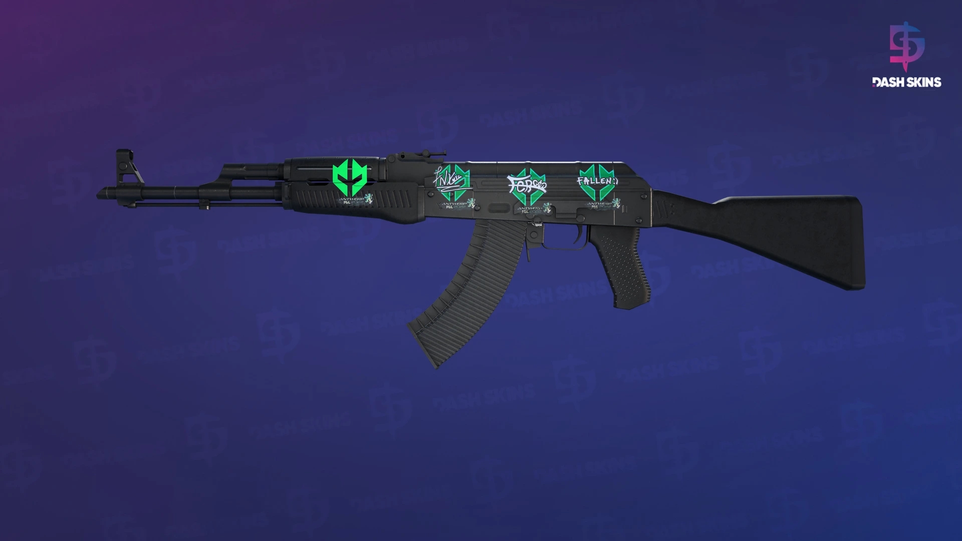 AK-47 | Slate (Well-Worn) Screenshot Playside