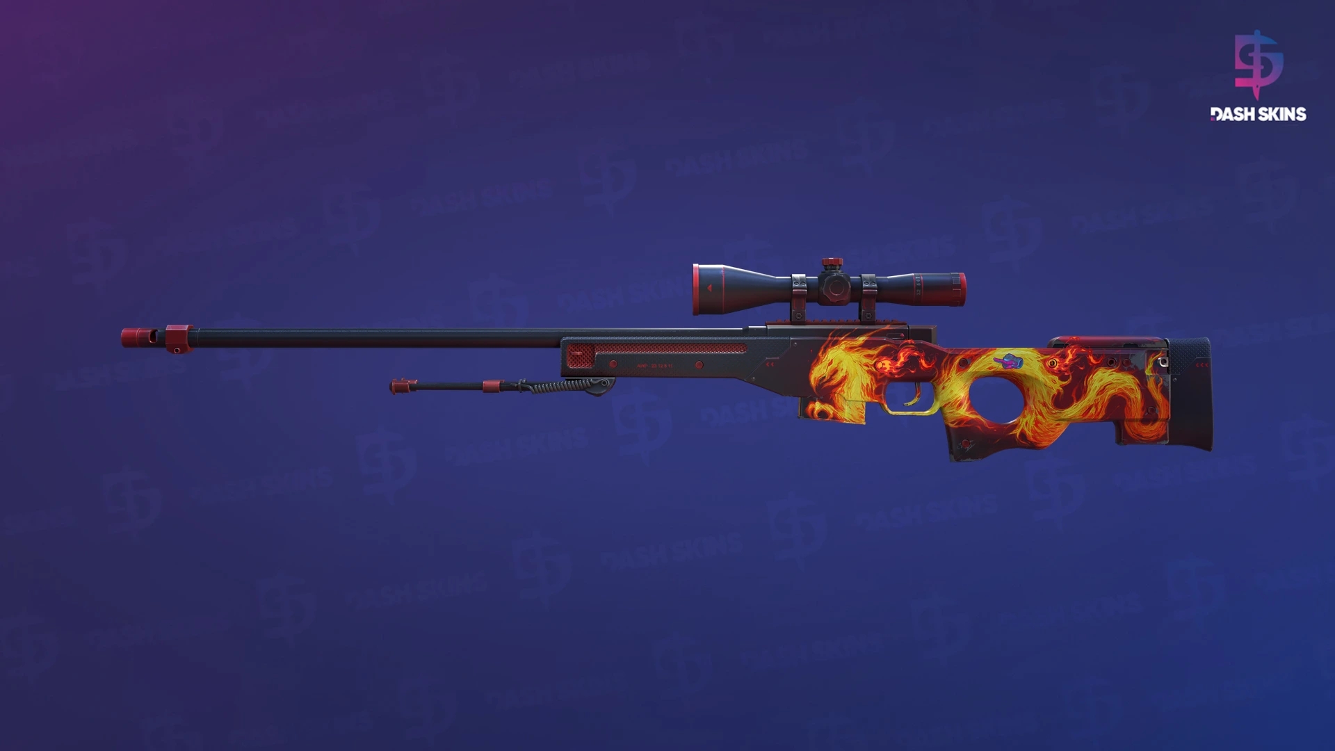 AWP | Wildfire (Field-Tested) Screenshot Playside