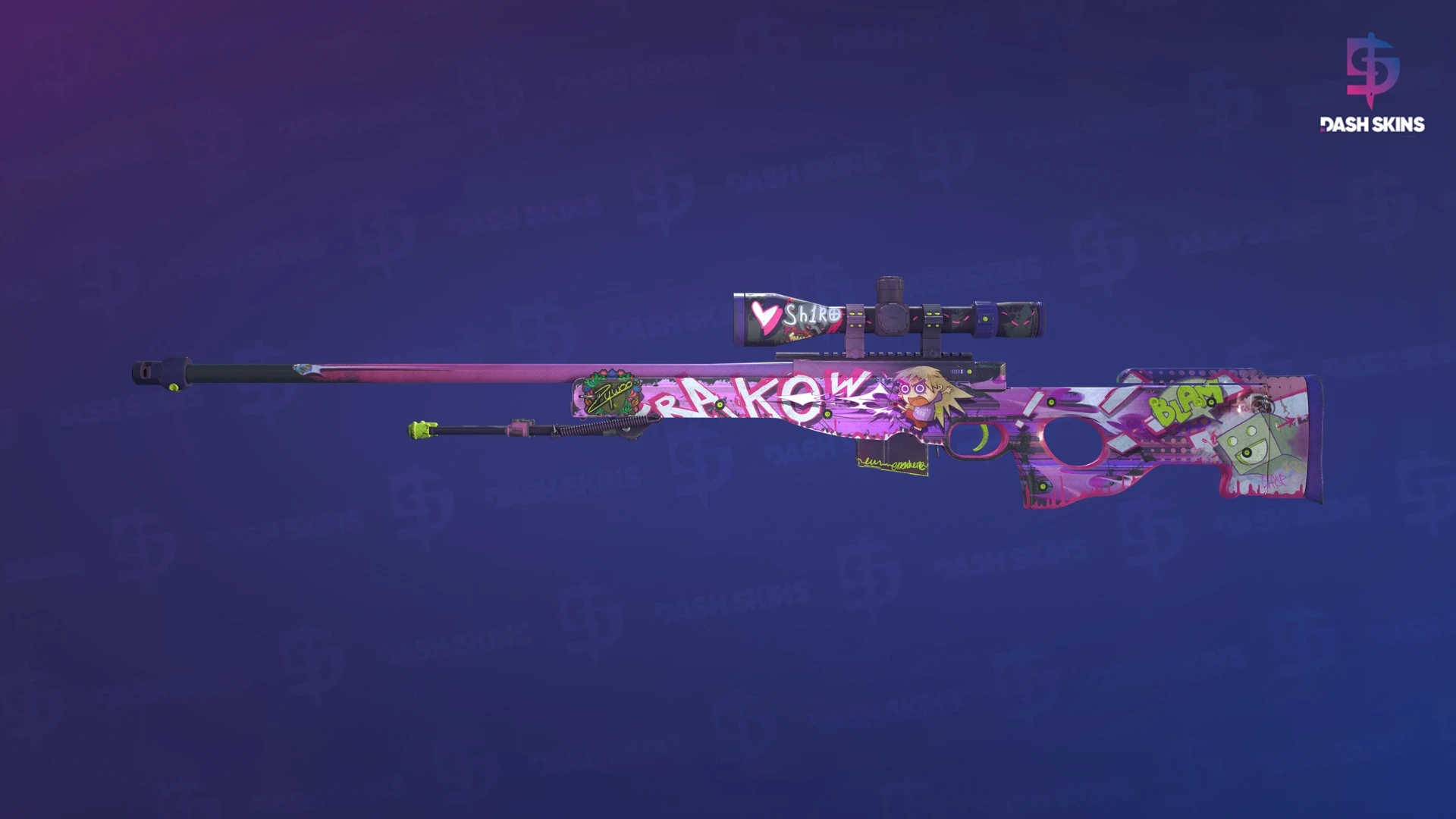 AWP | Crakow! (Well-Worn) Screenshot Playside
