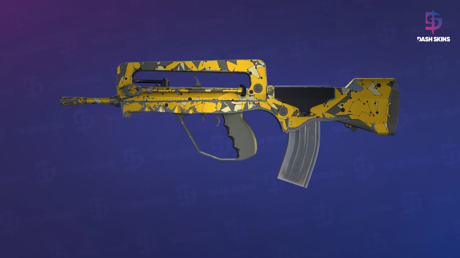 FAMAS | Neural Net (Field-Tested) Screenshot Playside