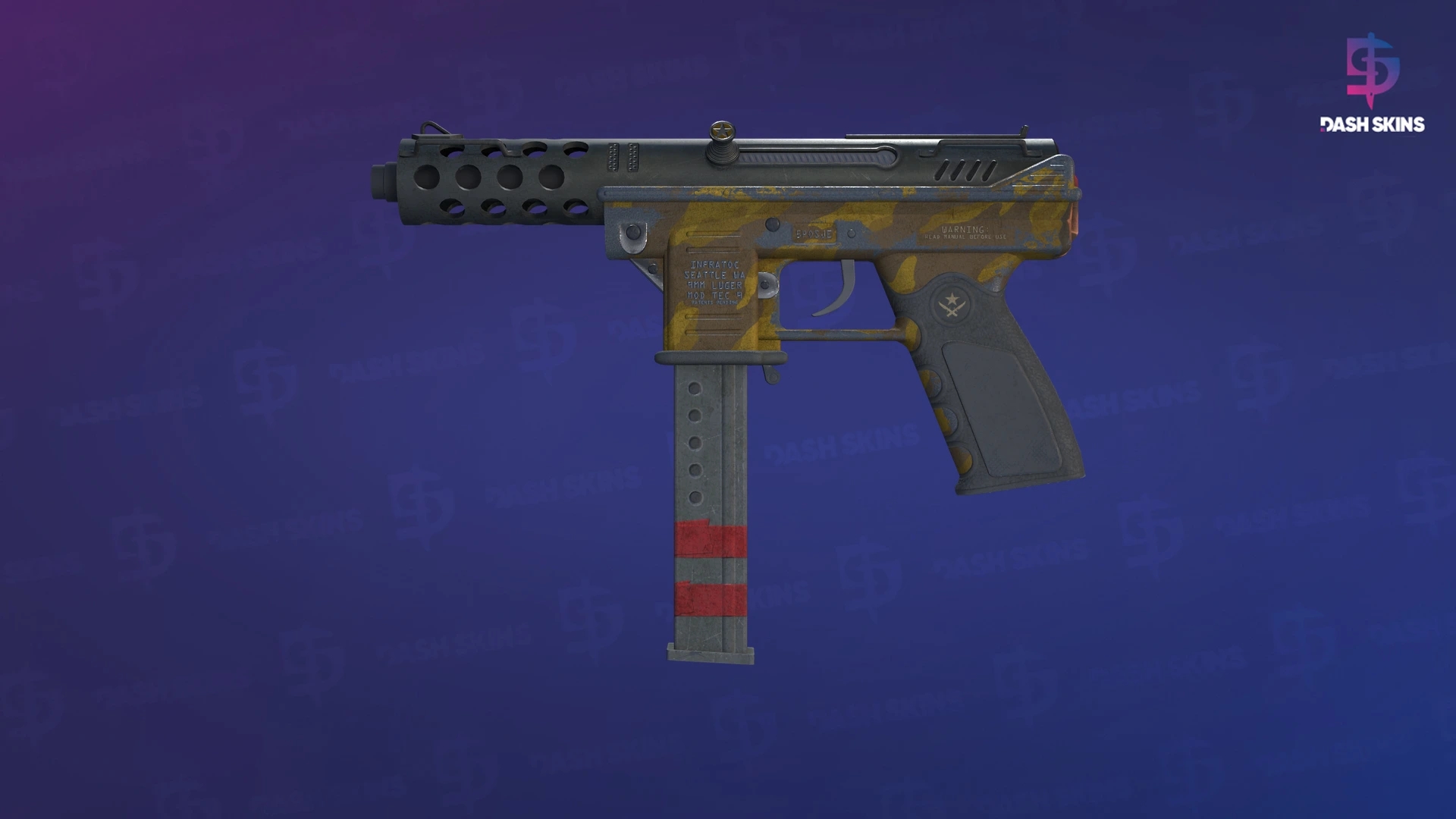 Tec-9 | Brother (Battle-Scarred) Screenshot Playside
