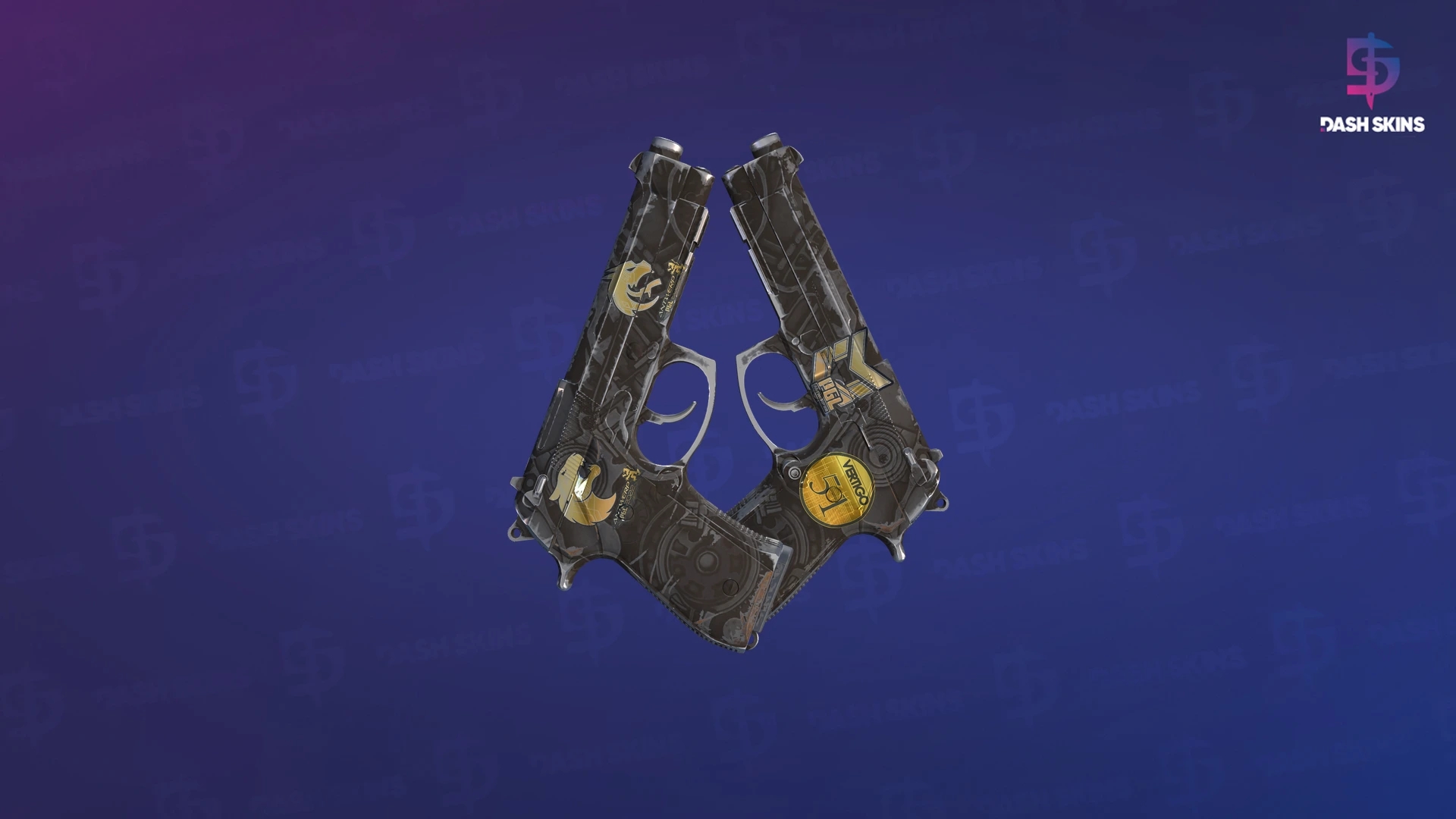 Souvenir Dual Berettas | Oil Change (Field-Tested) Screenshot Playside