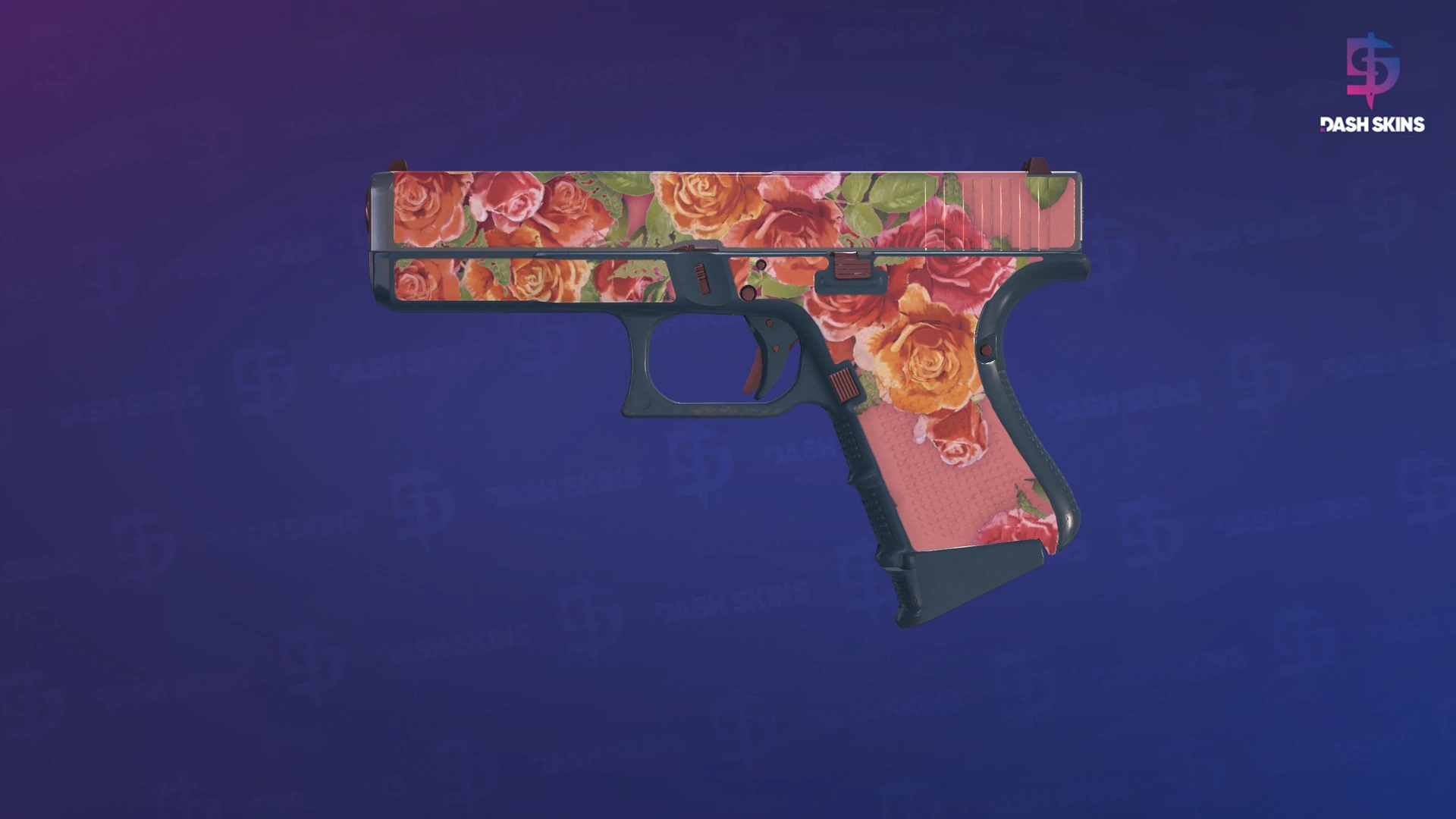 Glock-18 | Coral Bloom (Minimal Wear) Screenshot Playside