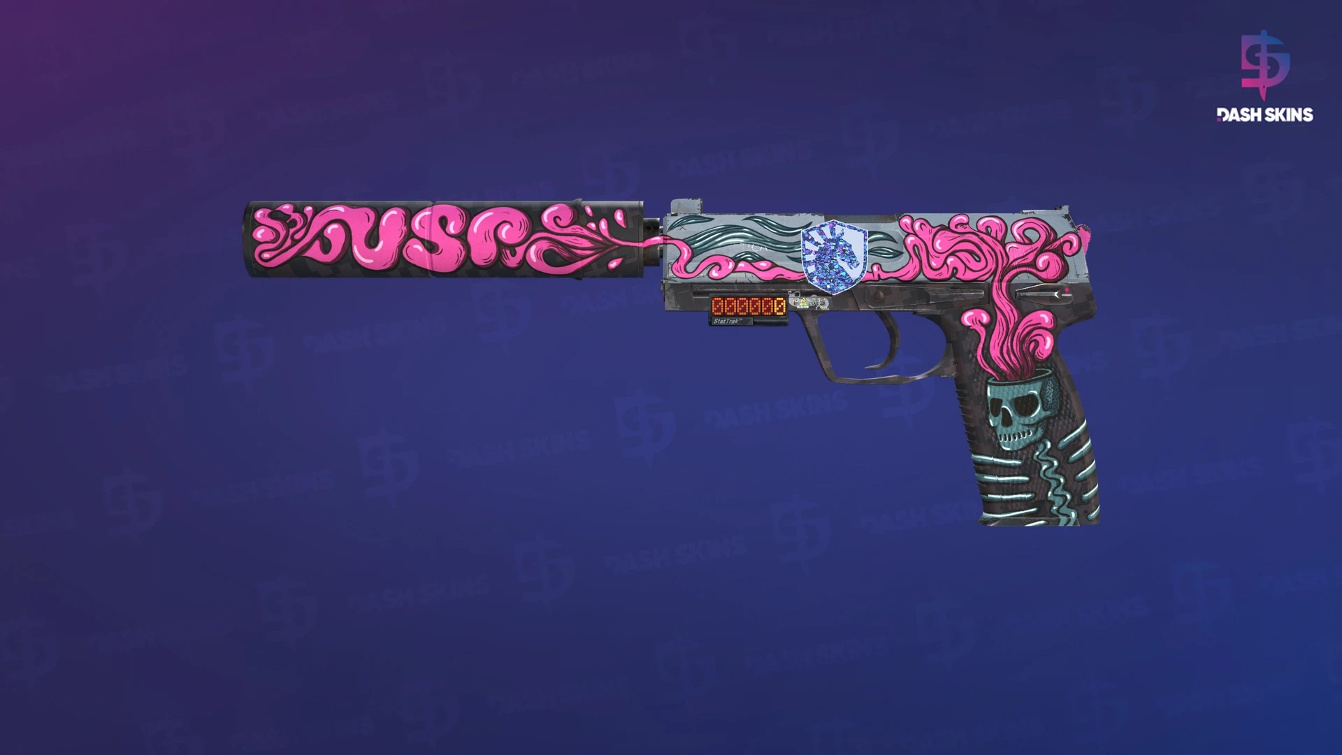 StatTrak™ USP-S | Cortex (Field-Tested) Screenshot Playside