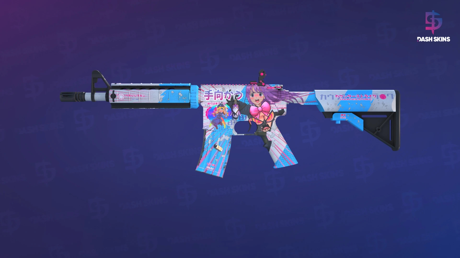 M4A4 | Temukau (Field-Tested) Screenshot Playside